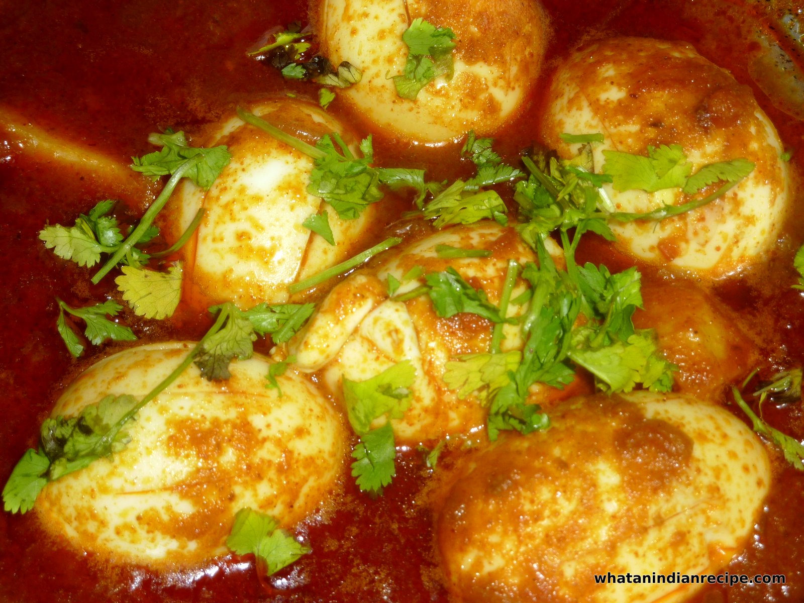 Easy Egg Curry. Simple Anda Curry Recipe