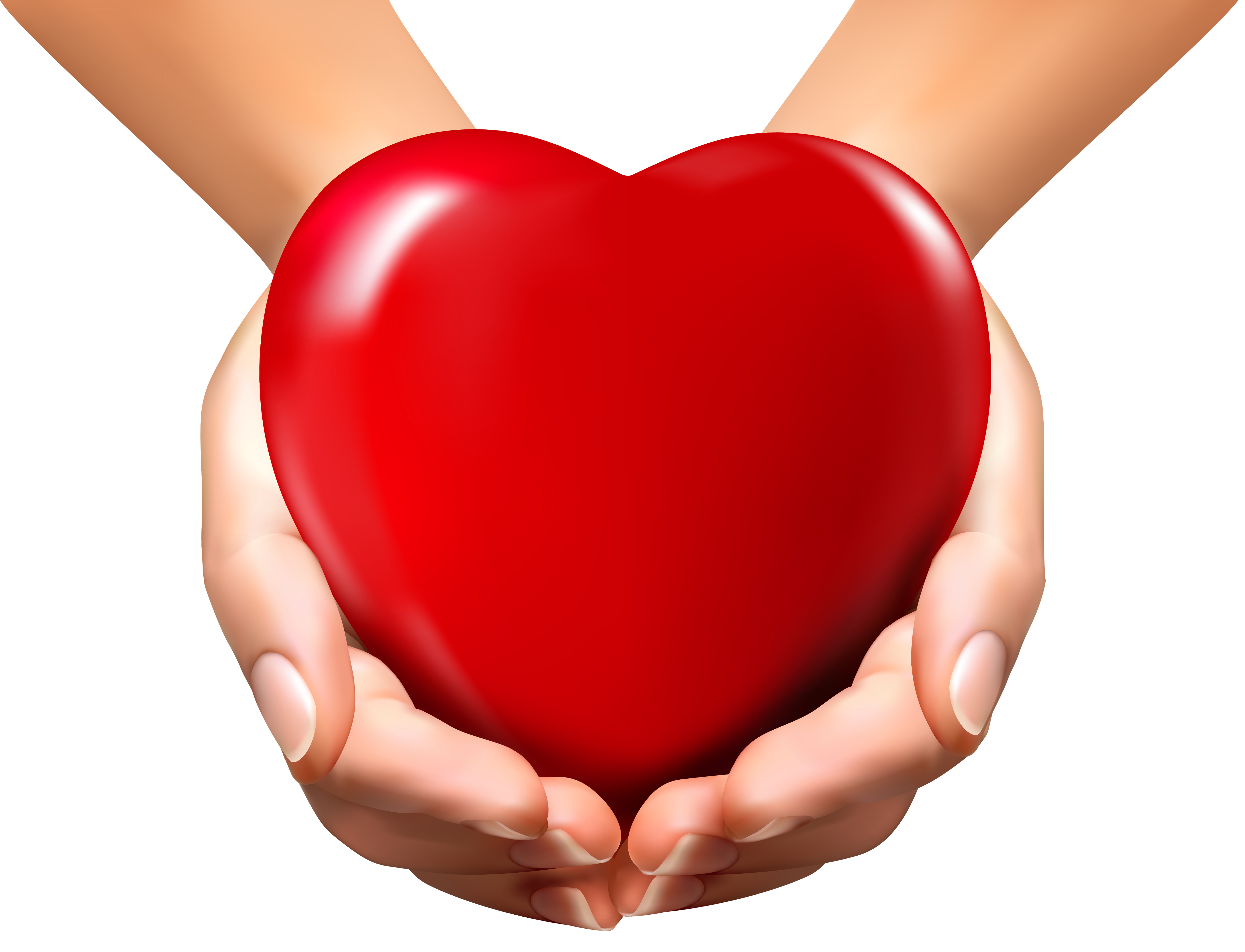 Online Hands with Heart PNG Clipart Image​-Quality Image and Transparent PNG Free Clipart