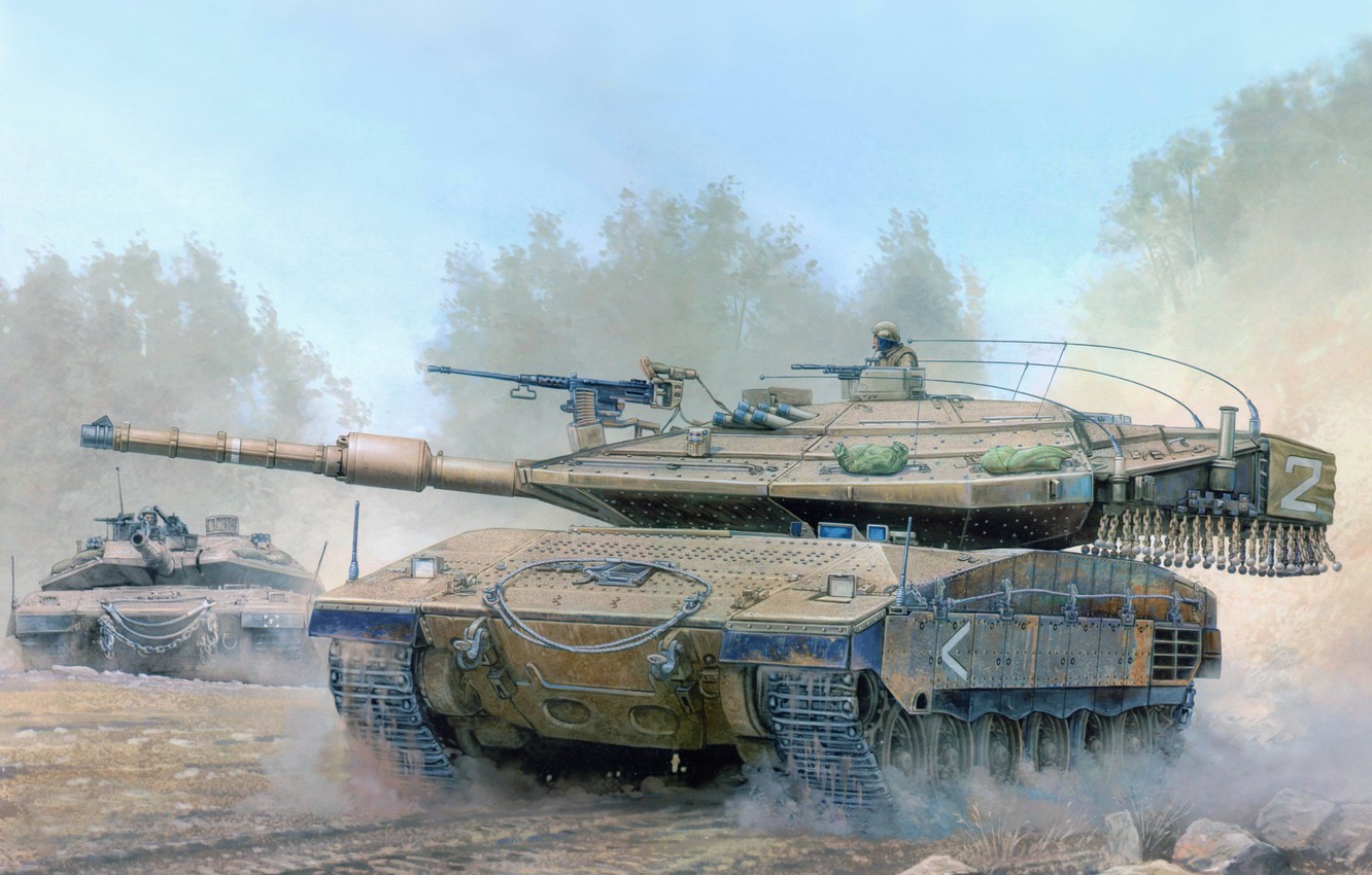 Wallpaper Wallpaper, tank, armor, Merkava Mk - for desktop, section оружие