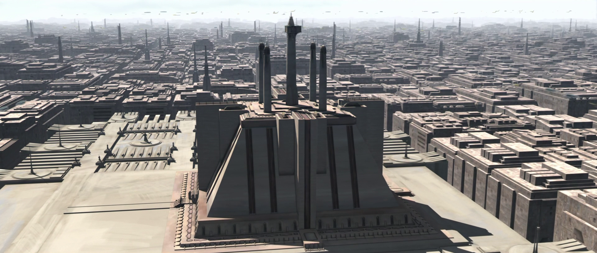 The Jedi Temple in Coruscant. Star wars, Star wars wallpaper, Star wars universe