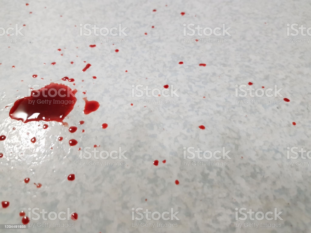 Drops Of Blood On The Floor Image Now