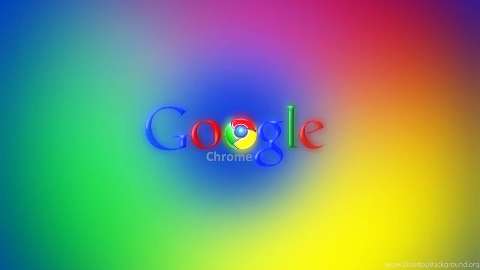 GOOGLE CHROME Computer Logo Poster Wallpaper Desktop Background