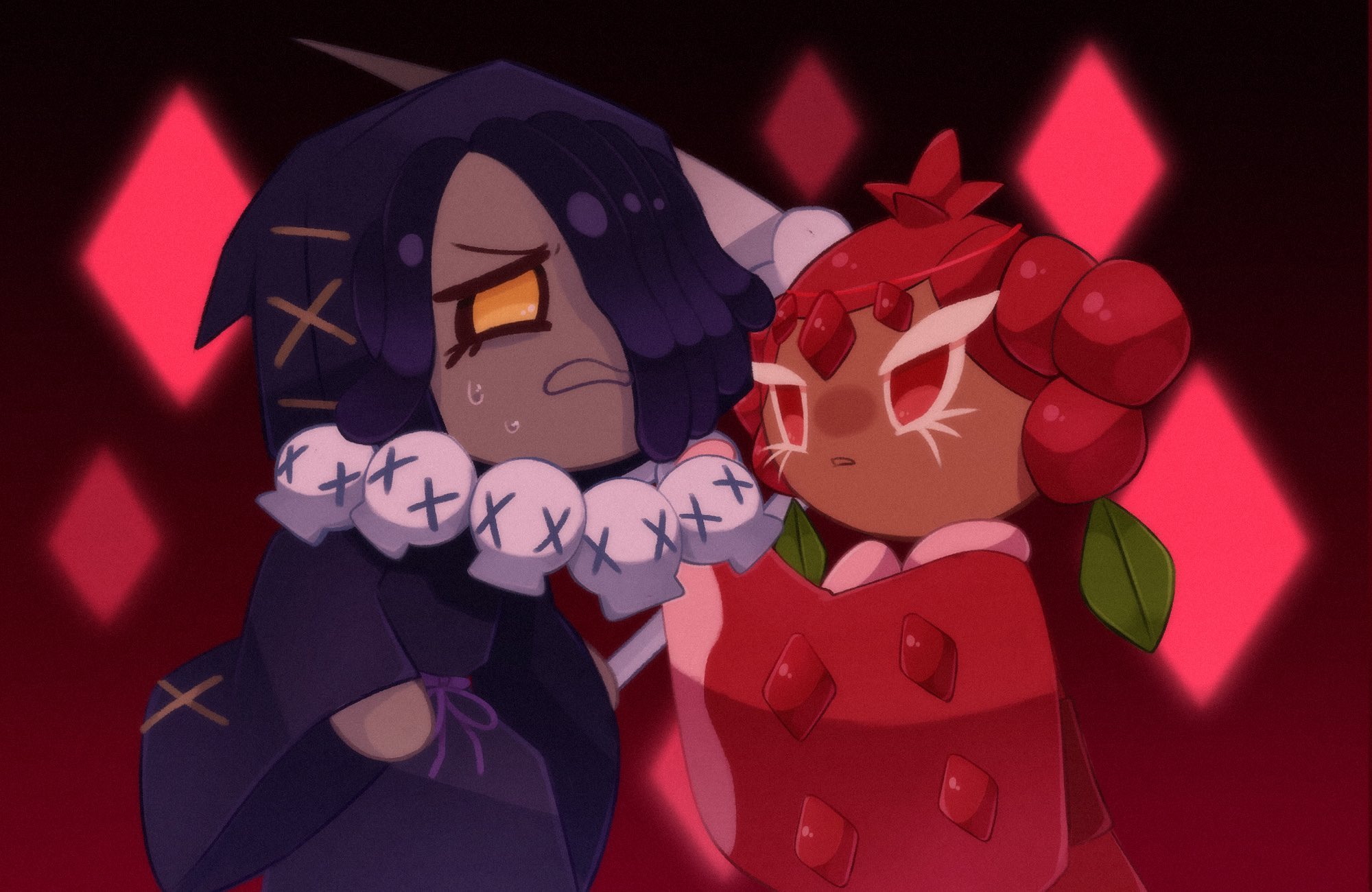 Pomegranate Cookie (Cookie Run) HD Wallpaper