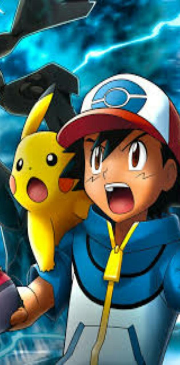 Ash and Pikachu wallpaper