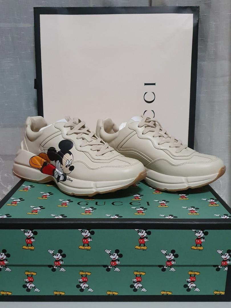 BN Gucci Rhyton Mickey Mouse Men's Limited Edition, Men's Fashion, Footwear, Dress Shoes on Carousell