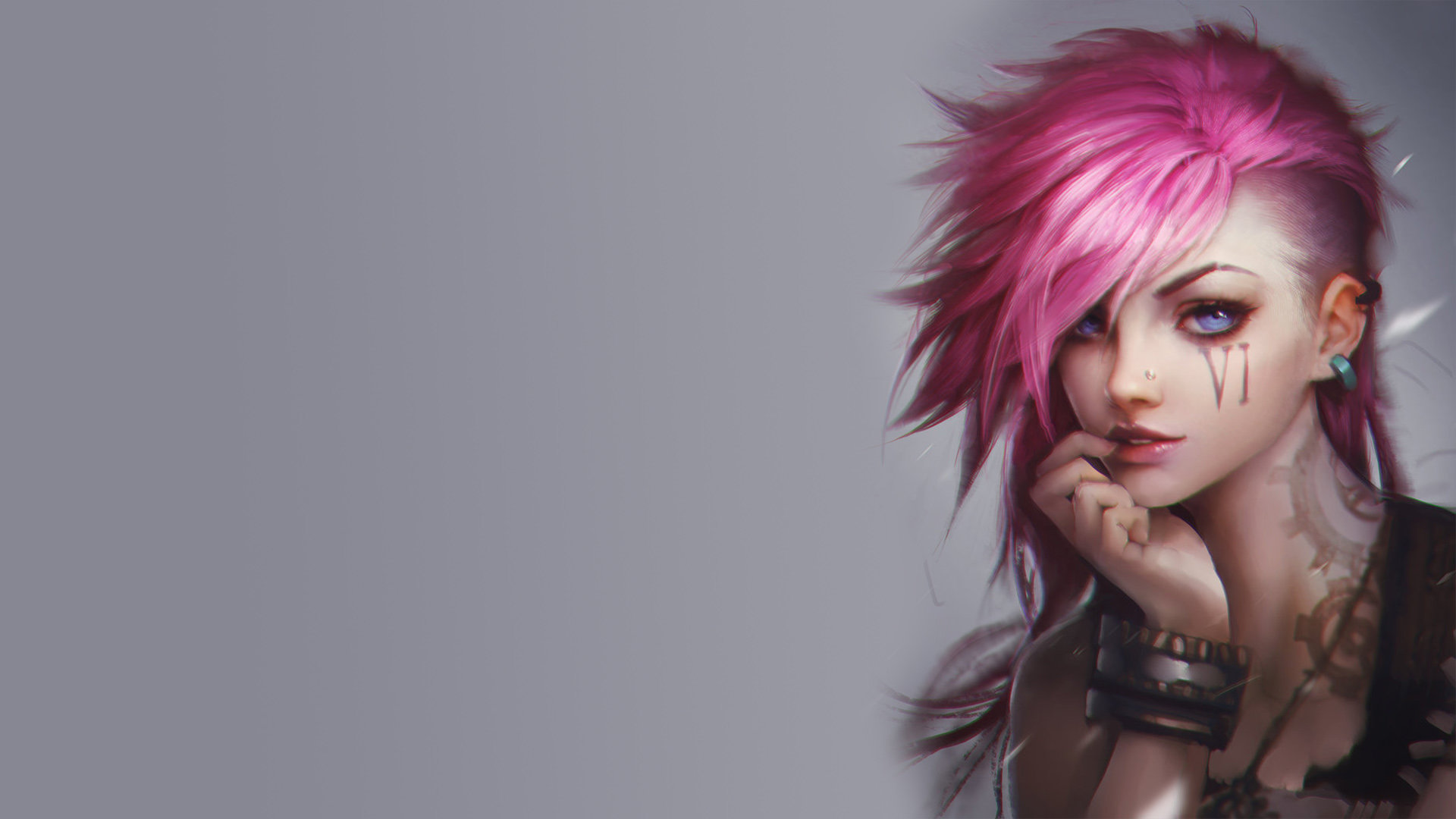 VI (League Of Legends) wallpaper HD for desktop background