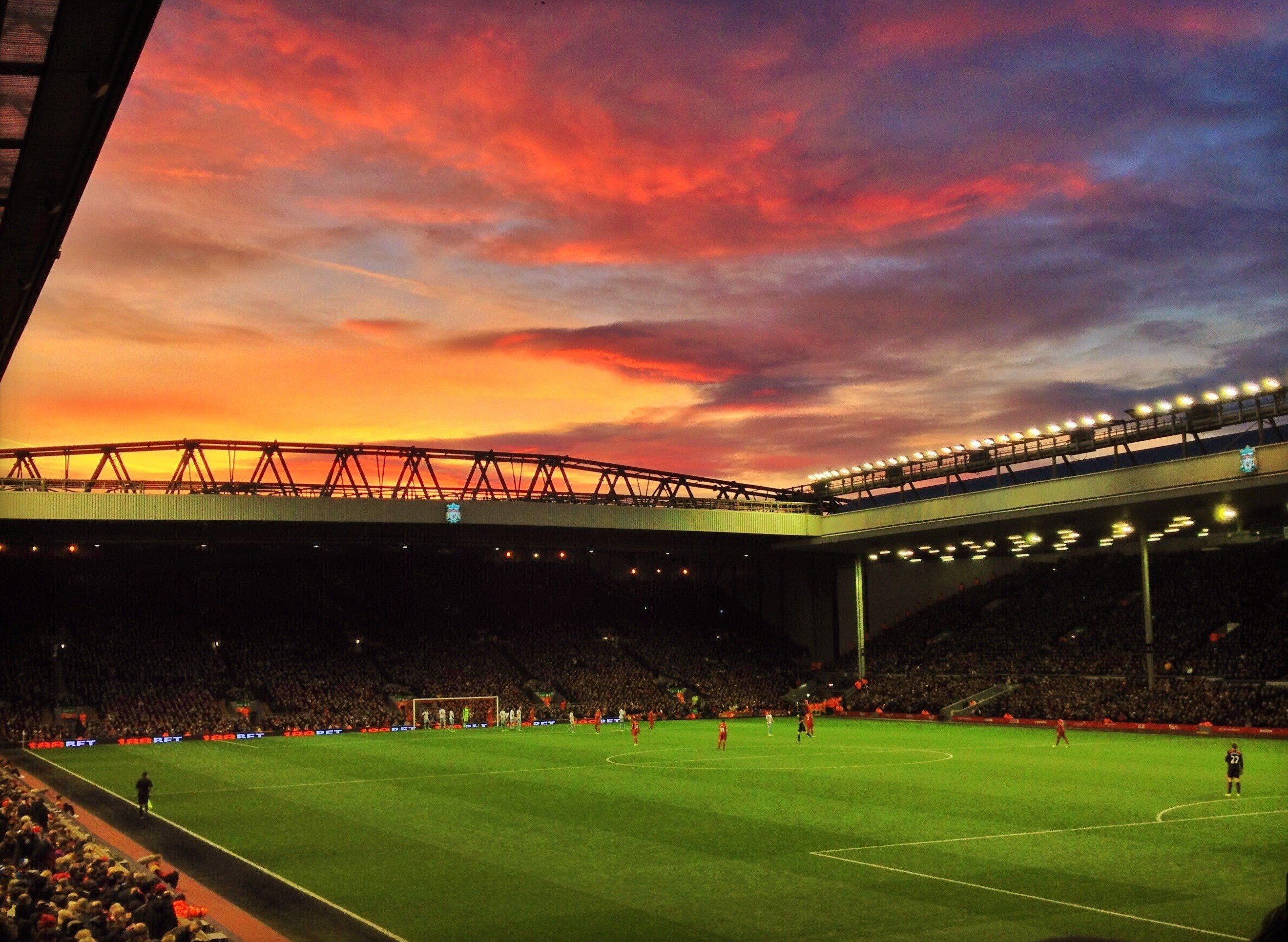 Liverpool Stadium Wallpapers Wallpaper Cave