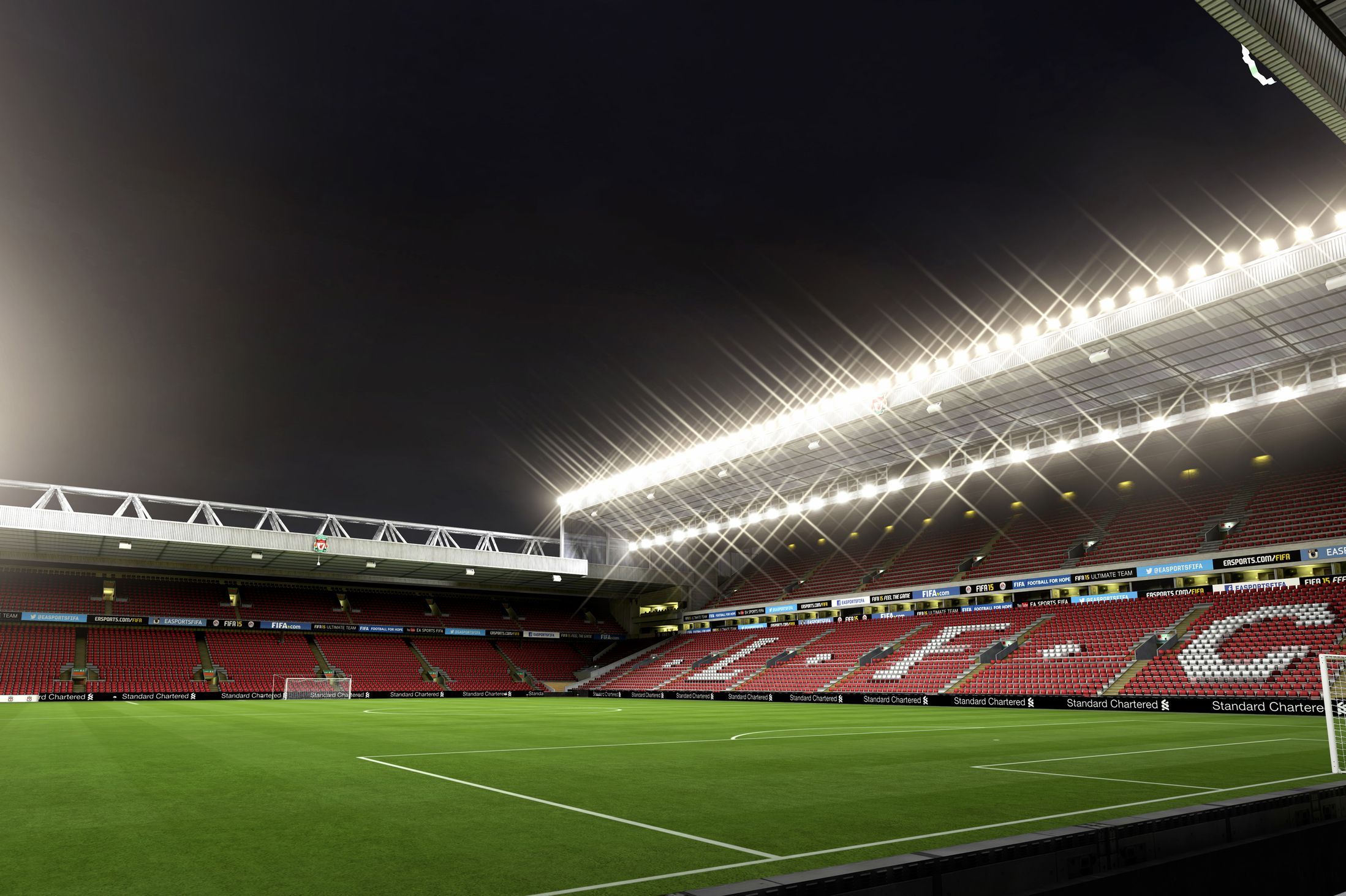 Image for Free Anfield Liverpool FIFA Video Game HD Wallpaper 2. This is anfield, Wallpaper, Liverpool