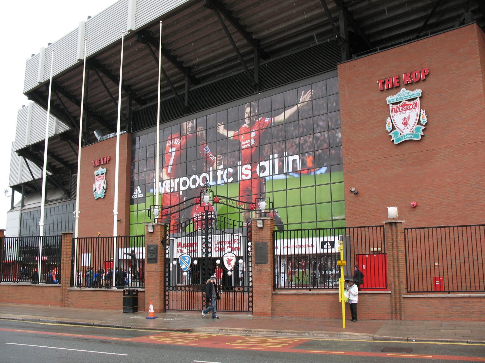 Anfield Road, Liverpool FC, Liverpool, Stadium Wallpaper HD / Desktop and Mobile Background