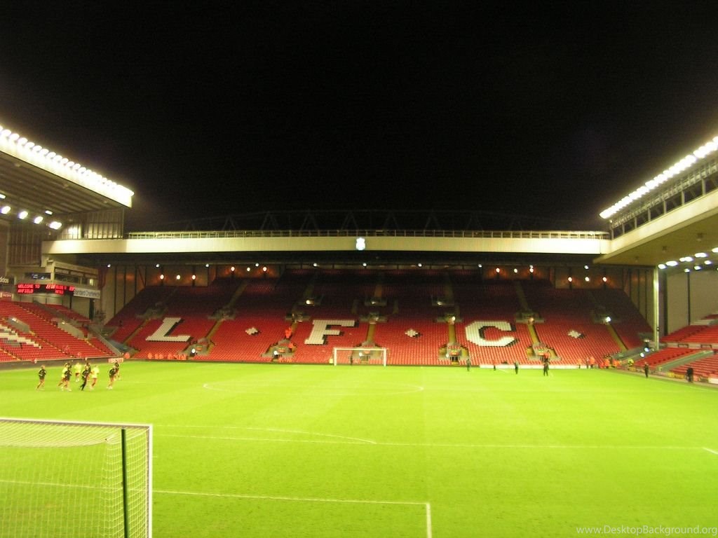 Anfield Stadium, Liverpool FC Desktop Background