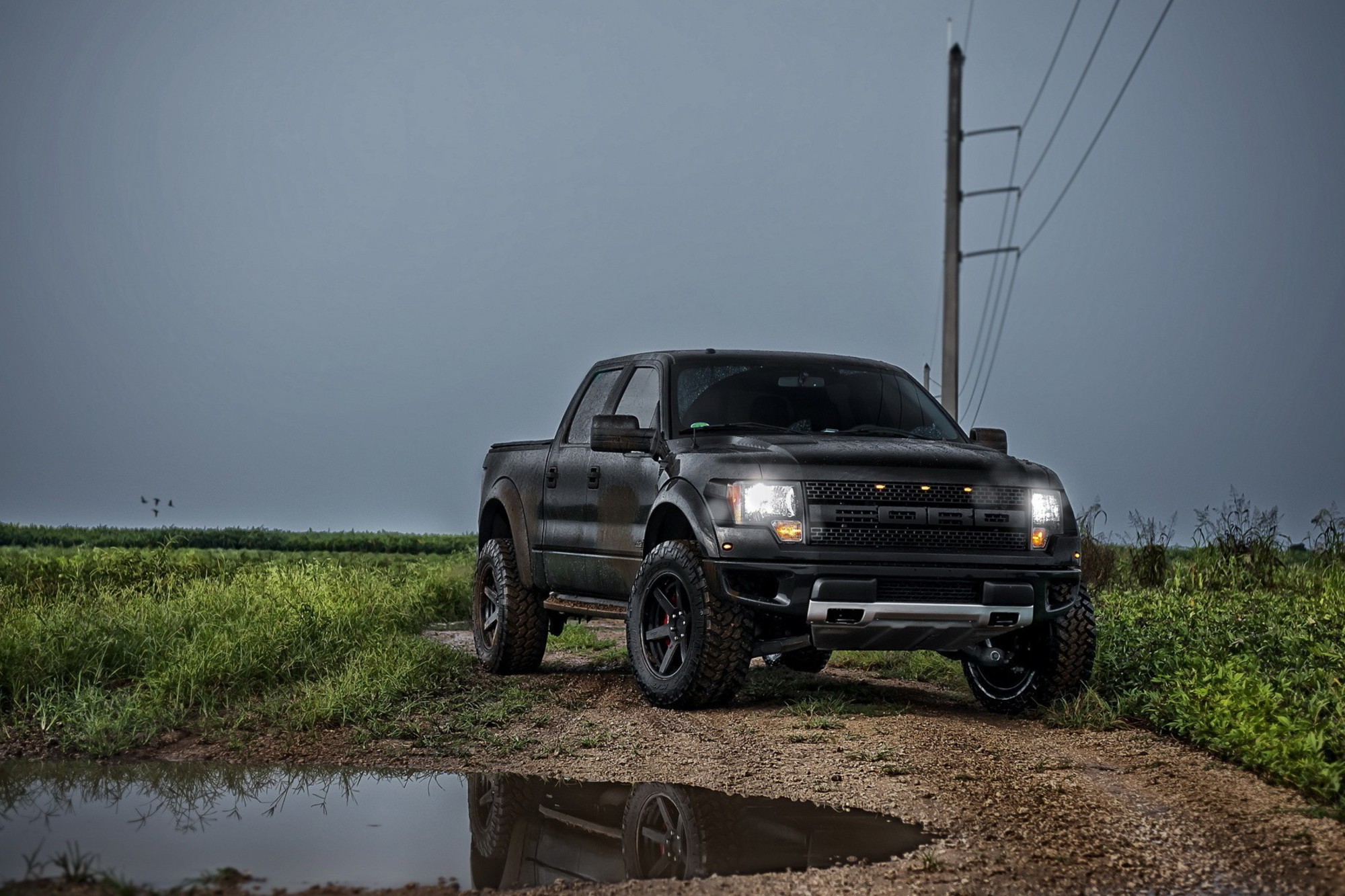 Ford Raptor 2013 Matte Black