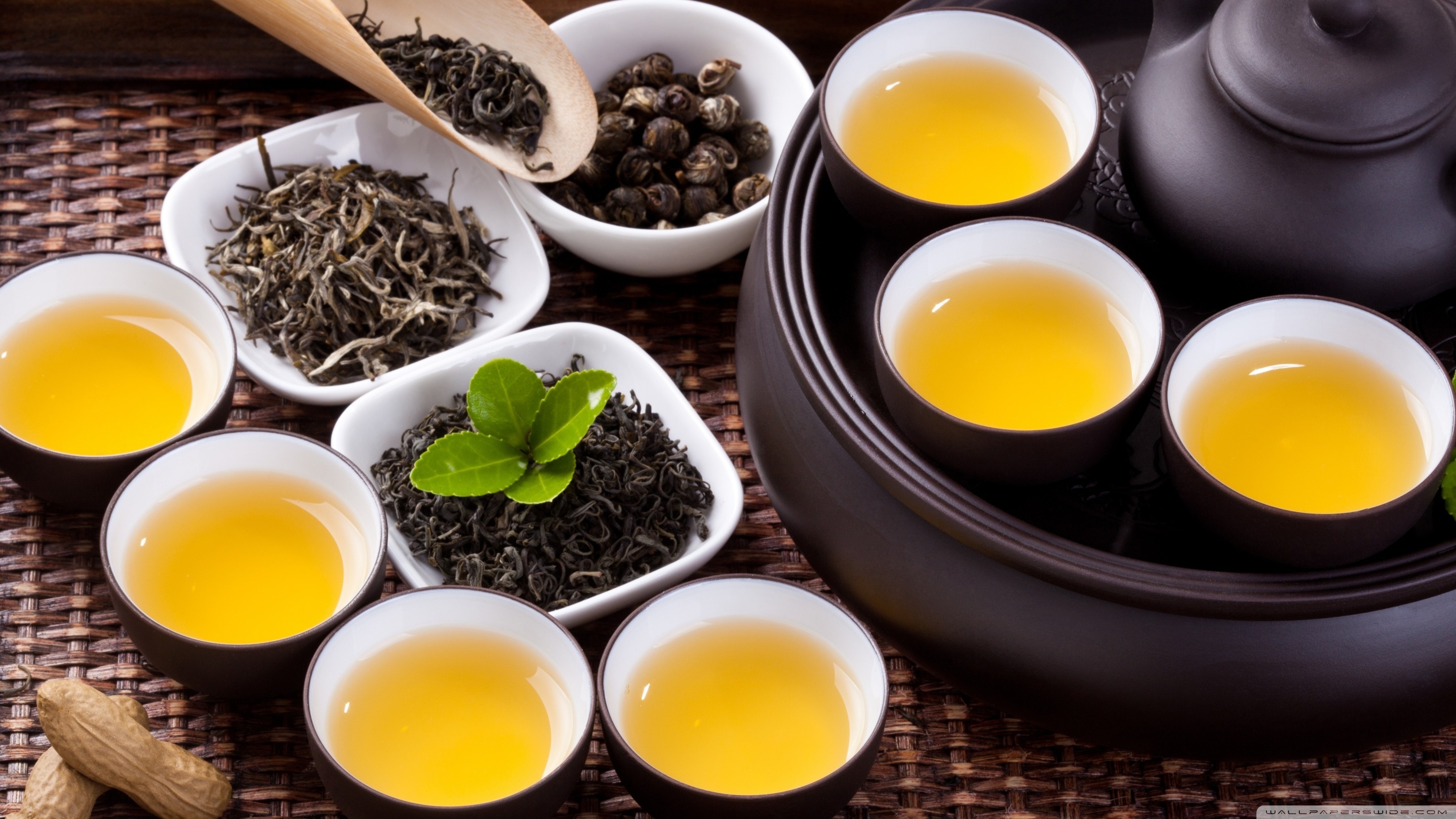 Tea Leaves Drink Ultra HD Desktop Background Wallpaper for 4K UHD TV, Tablet