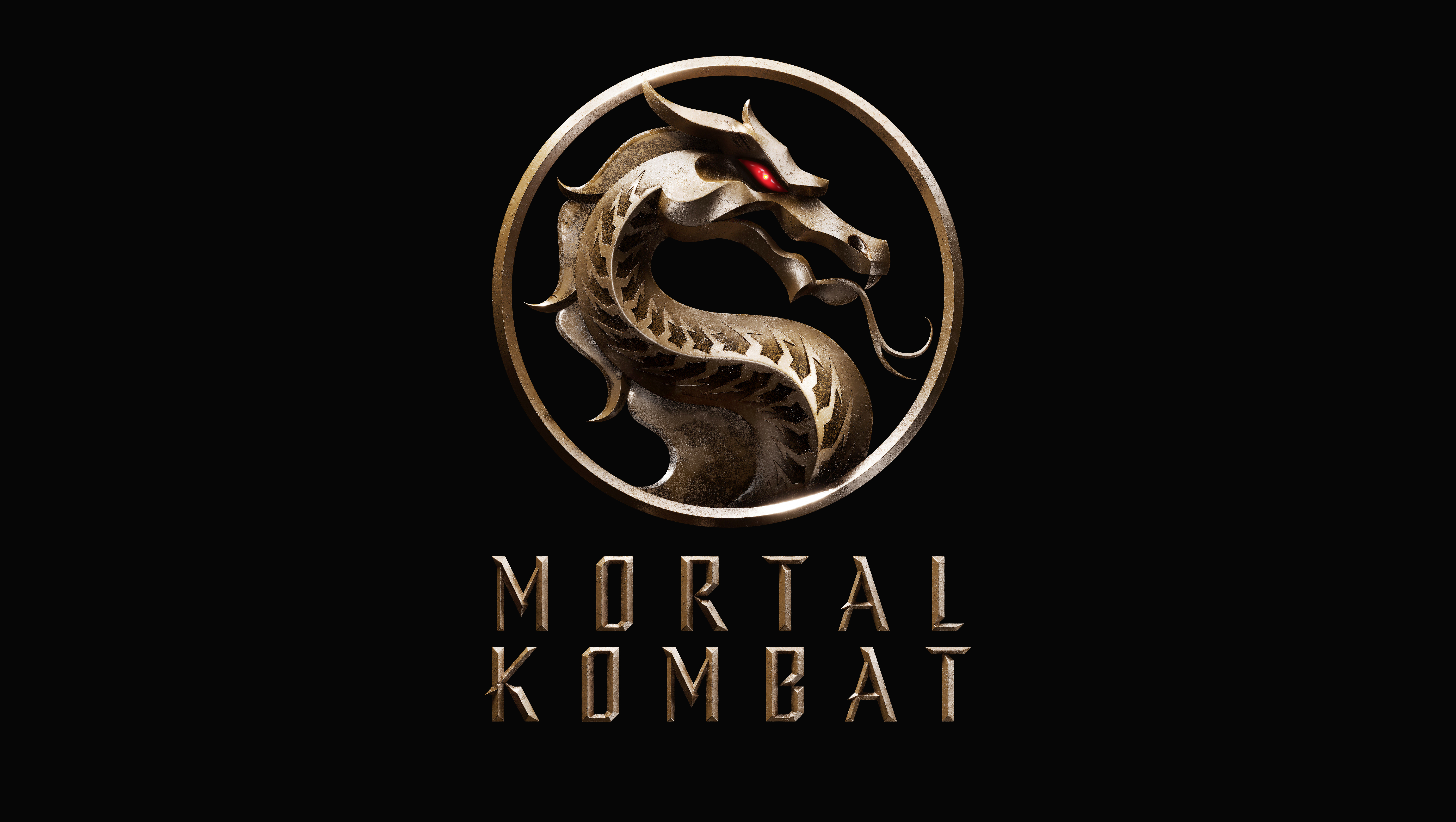 Mortal Kombat Wallpaper 4K, 2021 Movies, Black Background, AMOLED, 5K, 8K, Black Dark