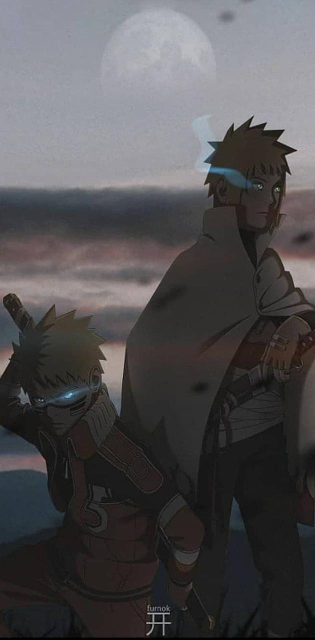 Naruto and Boruto wallpaper