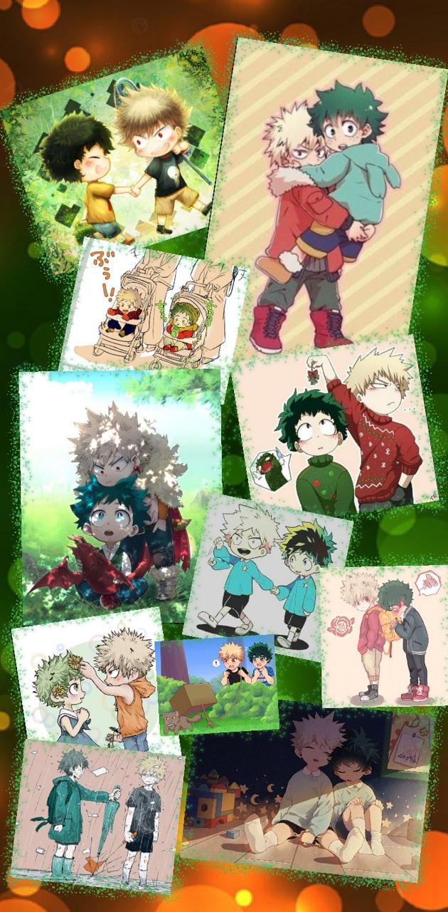 Bakudeku kids wallpaper