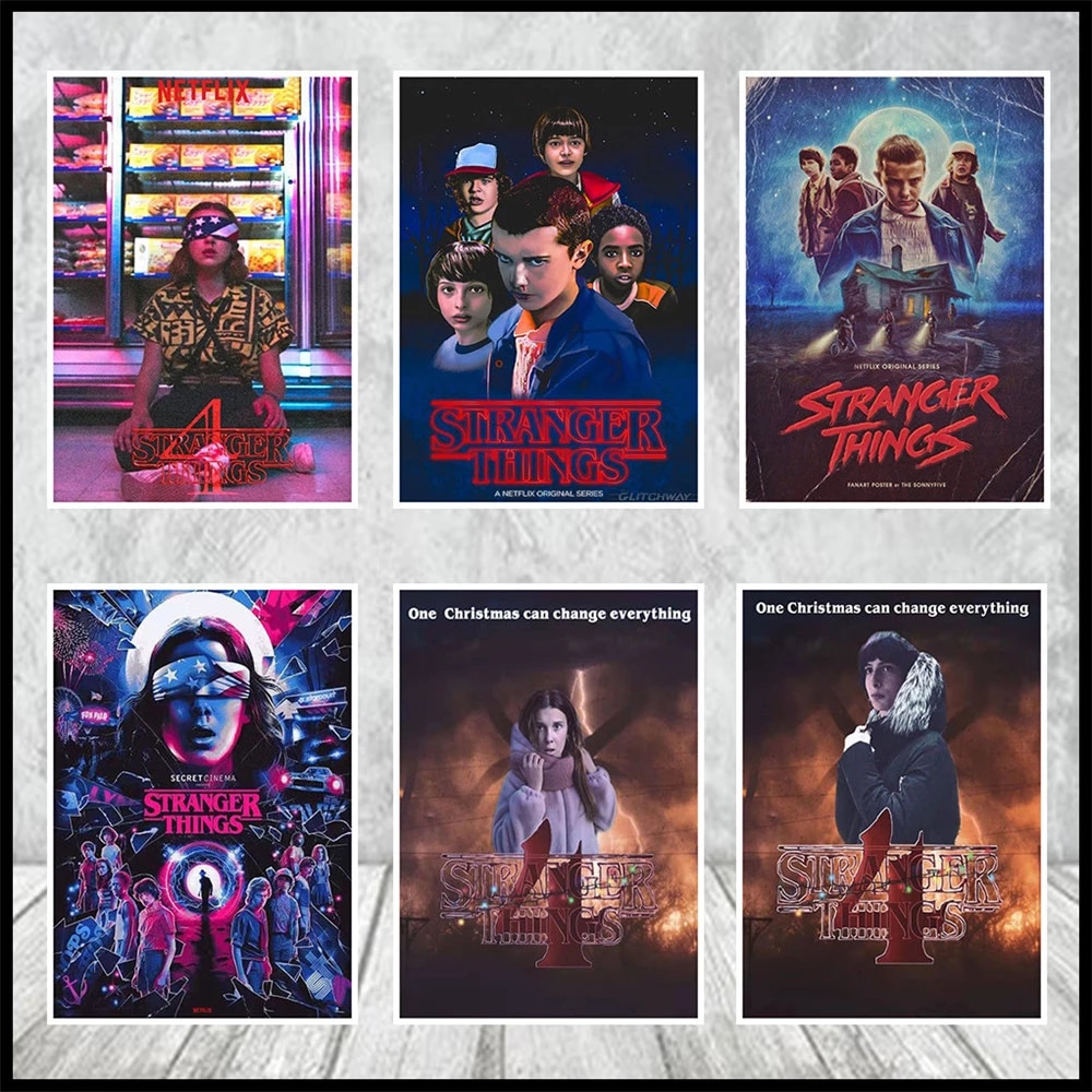 STRANGER THINGS Season 4 - Stranger Things S4 Character Posters