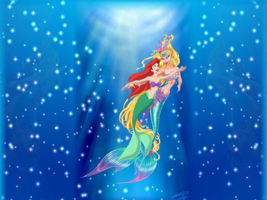 Ariel Wallpaper Little Mermaid