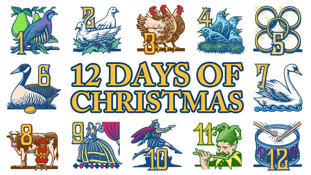 Days of Christmas Wallpaper