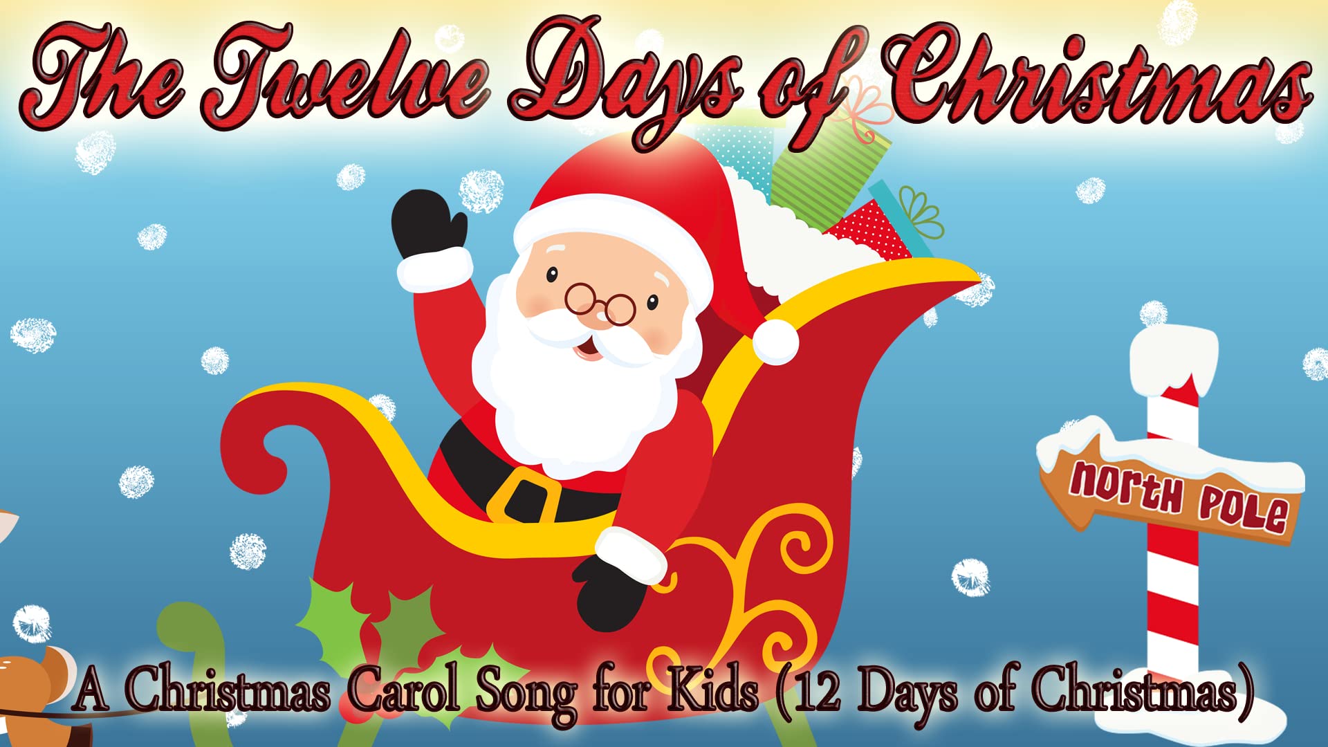 Watch Christmas Sleigh Ride- A Christmas Carol Song for Kids