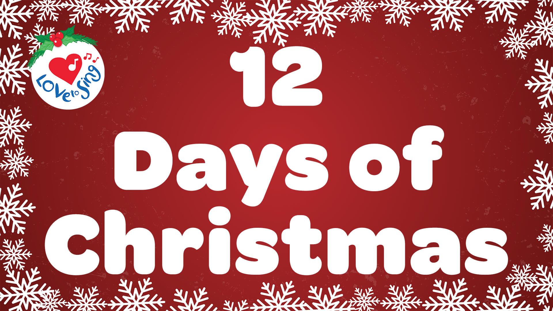 Days of Christmas Lyric Video Song Download. Love to Sing
