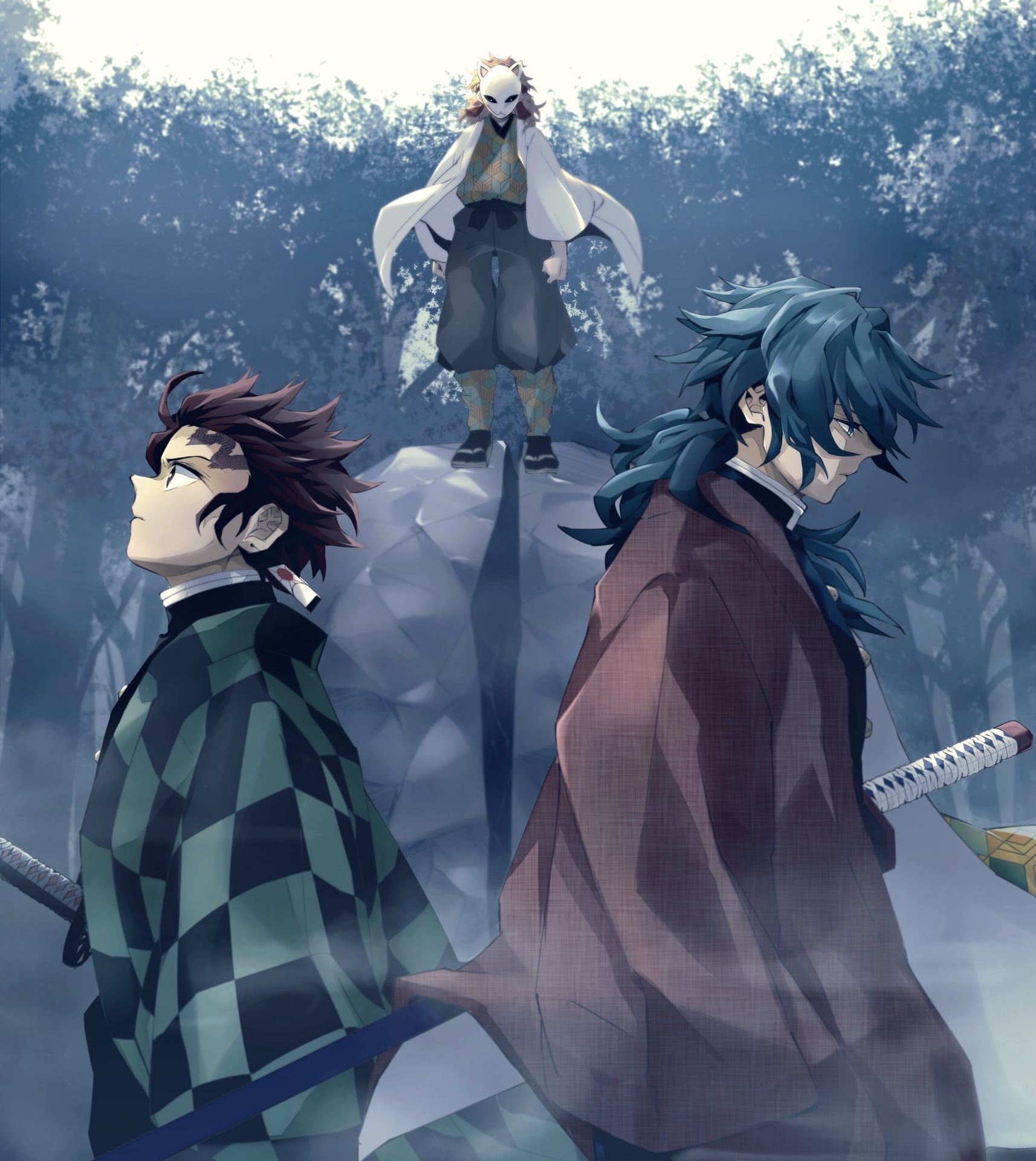 Demon slayer ships (pics) x Giyuu x Sabito