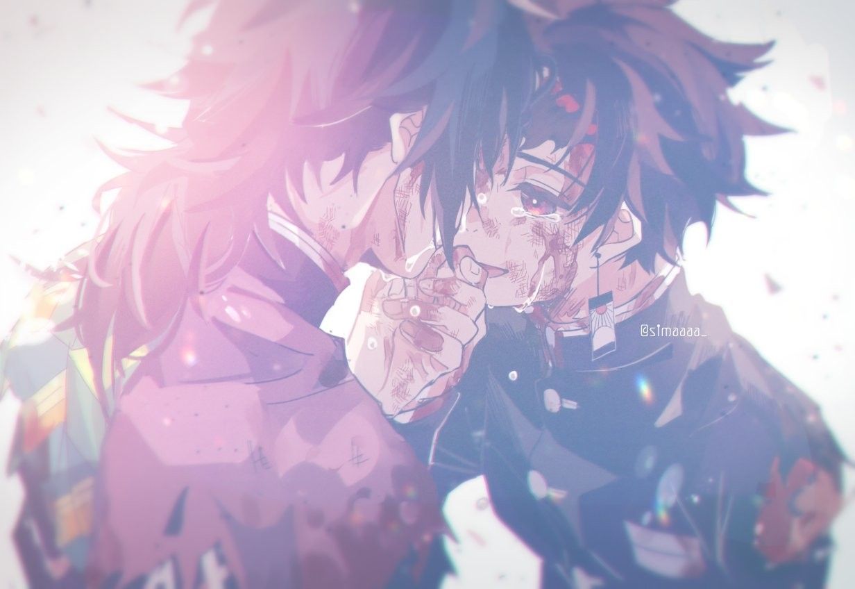 Giyuu x Tanjirou ideas. demon, slayer, slayer anime