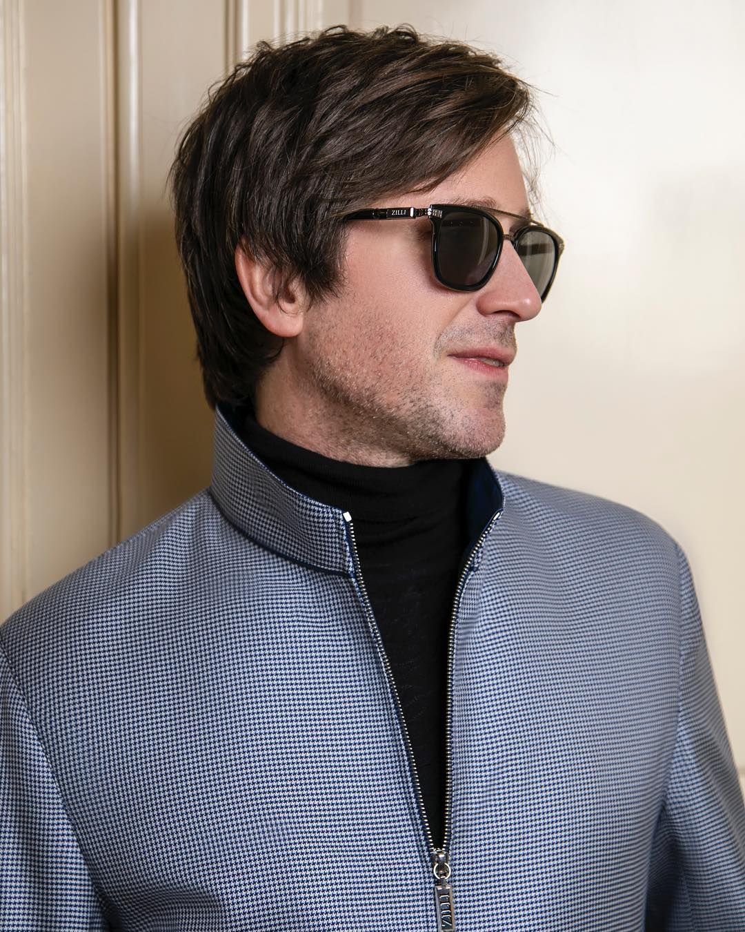 ZILLI on Instagram: “Thank you Mister Thomas Dutronc for wearing our jacket and sunglasses. Welcome to the Zilli Club !. Sunglasses, How to wear, Mens sunglasses