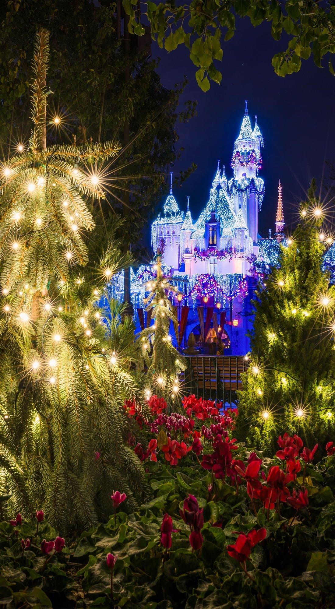 Disney Christmas Tree Wallpaper Free Disney Christmas Tree Background