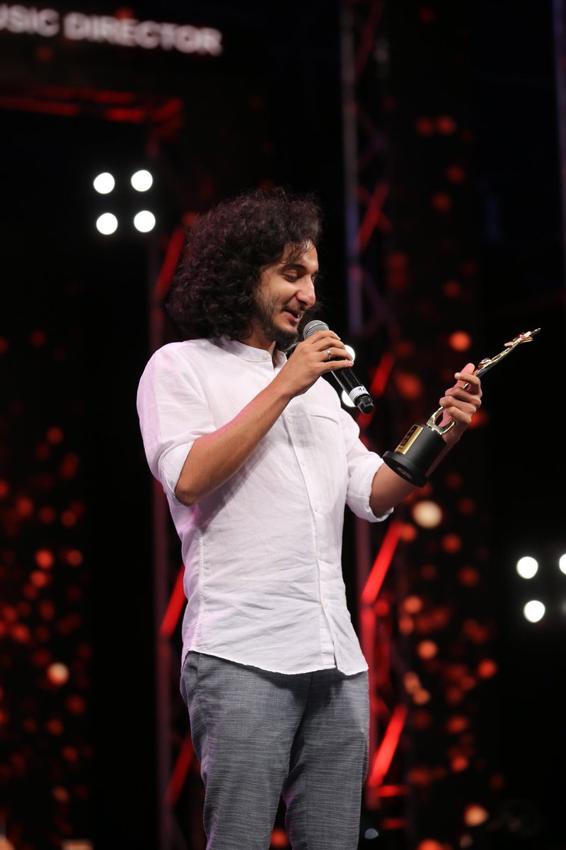 SIIMA MUSIC DIRECTOR (Malayalam) Shyam for Varathan presented & #PantaloonsSIIMA #SIIMAinQatar #VisitQatar #QatarAirways #Helo #ONEFMQATAR