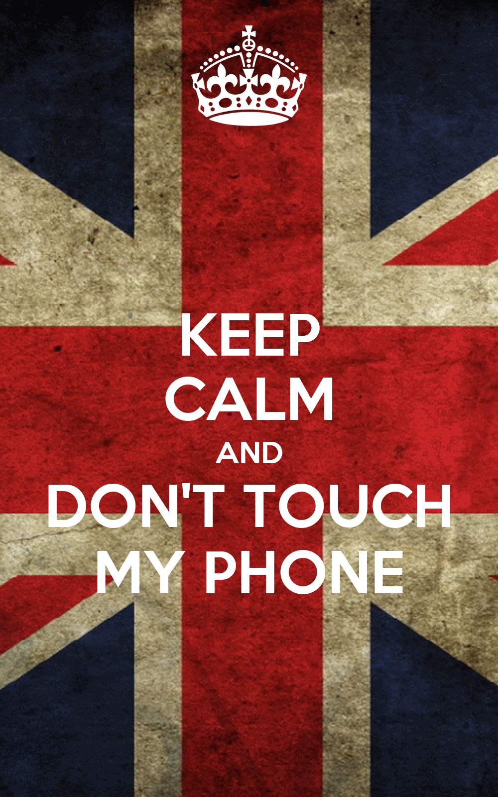 Download Dont Touch My Tablet Wallpaper Image