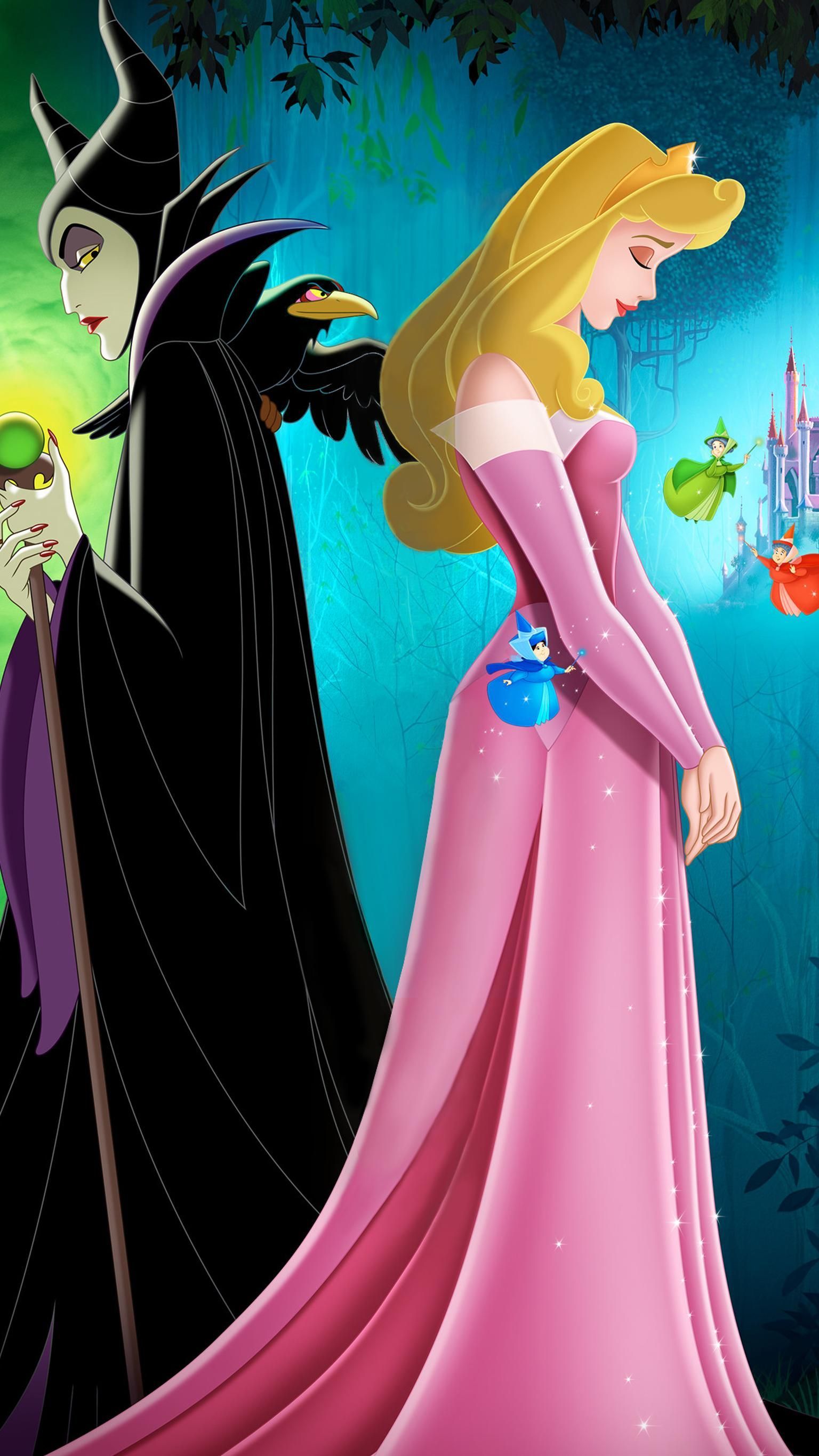 Sleeping Beauty Wallpaper