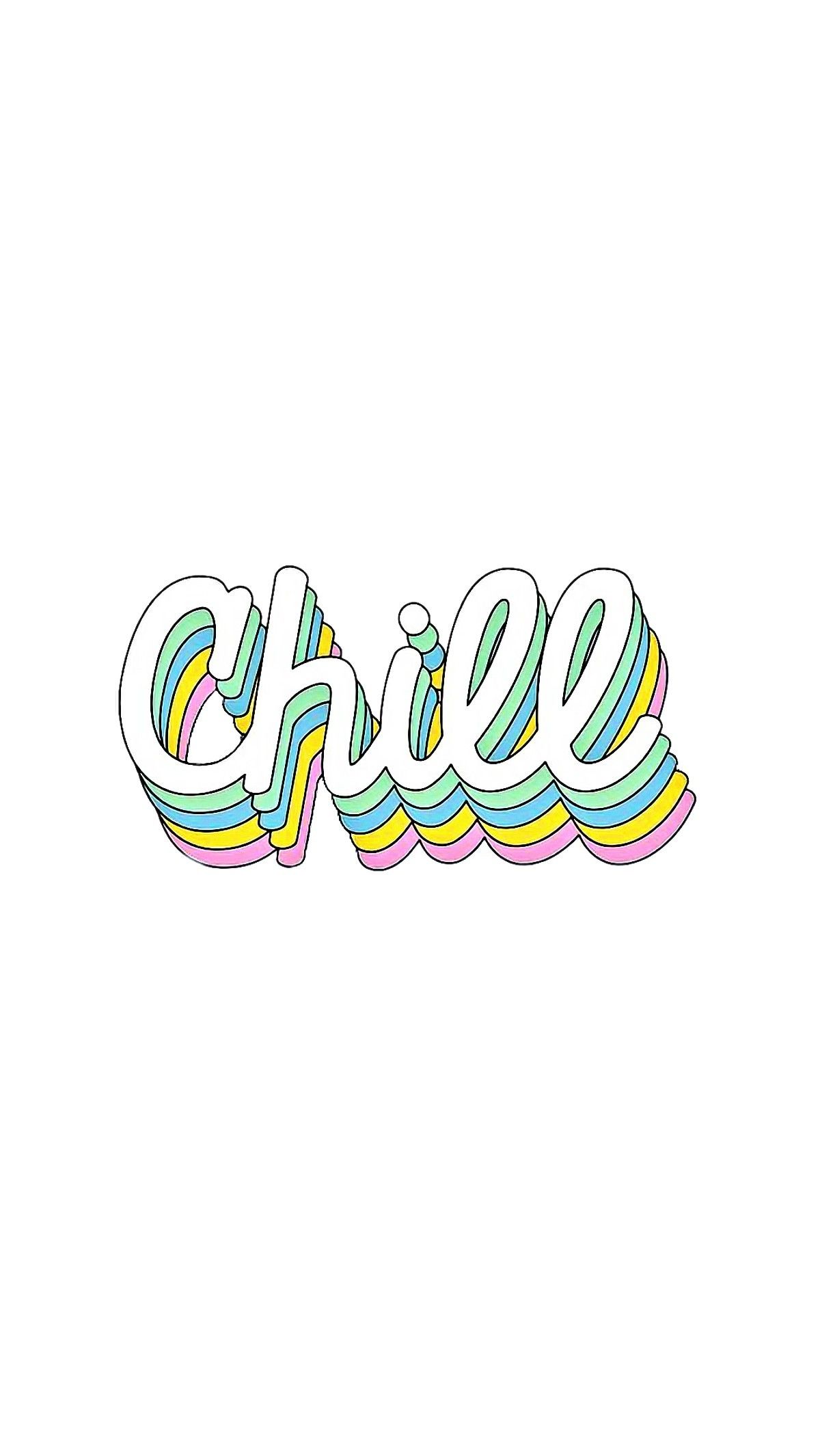 Just My Type. Chill wallpaper, Colorful wallpaper, Wallpaper iphone cute