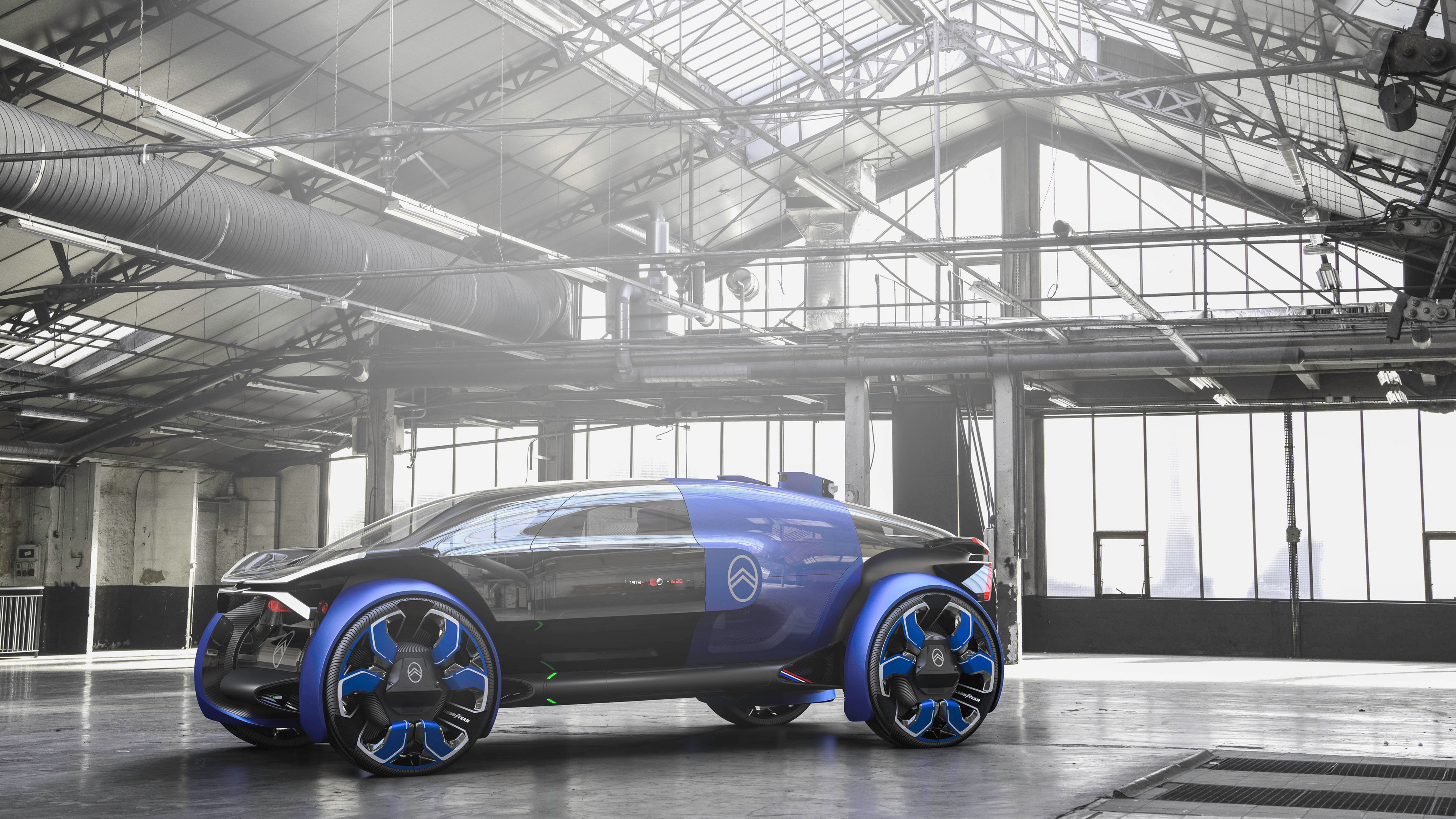 Wallpaper 4k Citroen 19 19 Concept Car 4k Wallpaper