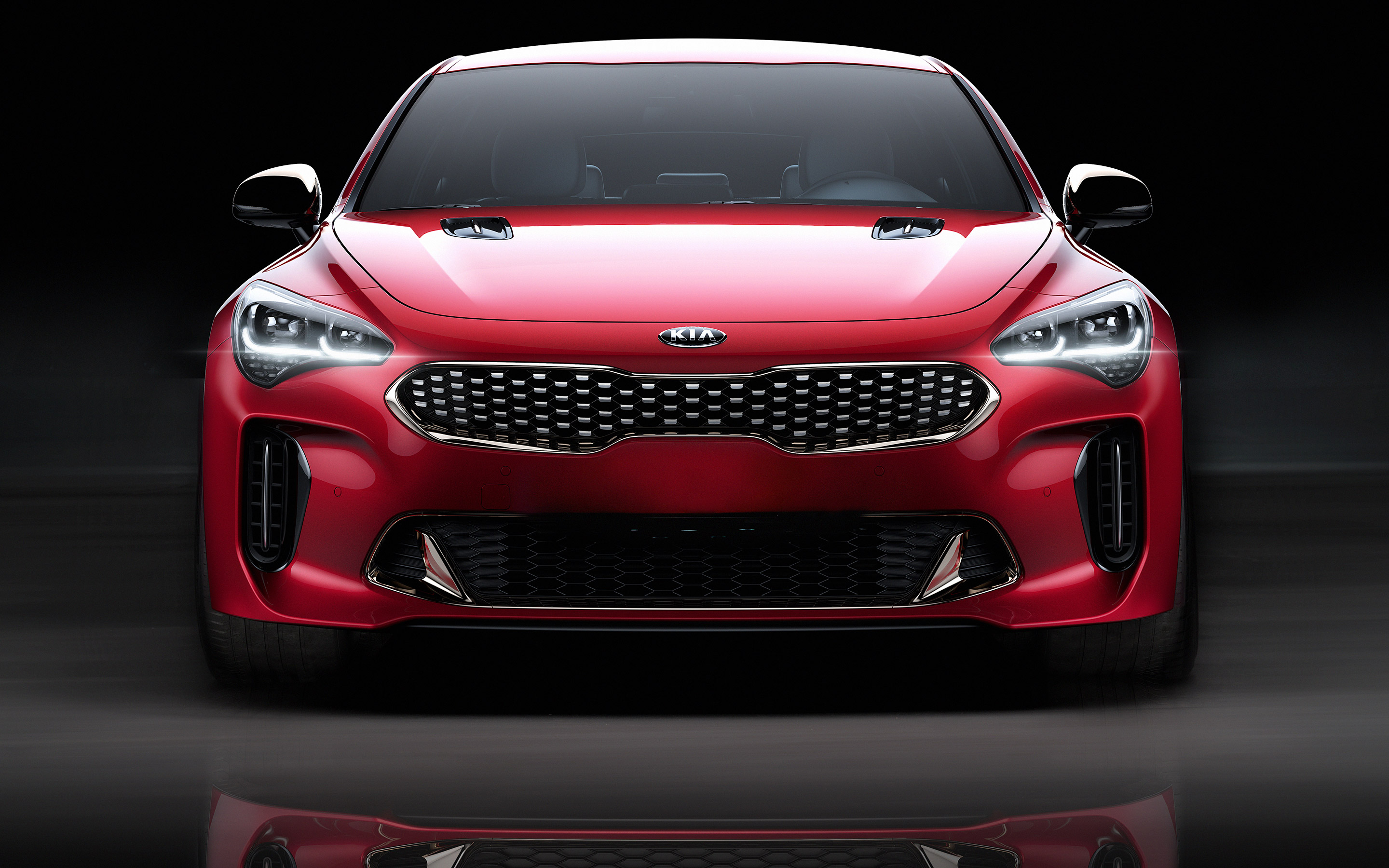 Kia Stinger GT 2018. Desktop wallpaper. 2880x1800
