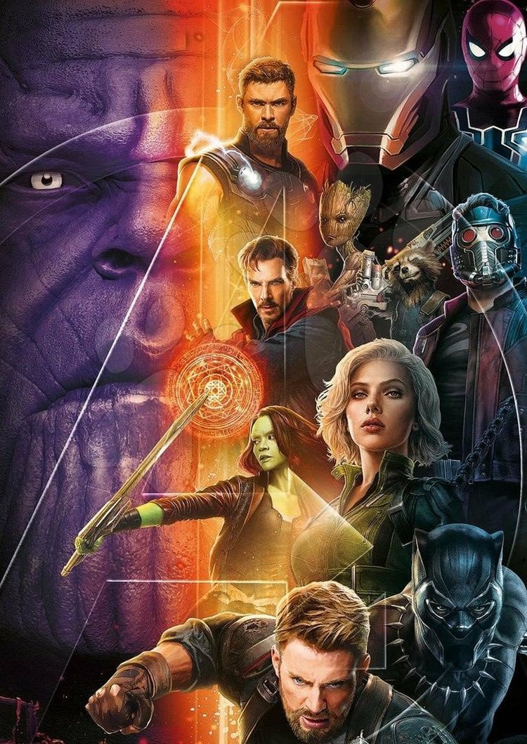 INFINITY WAR Poster Wallpaper Download Resolution 4K Wallpaper