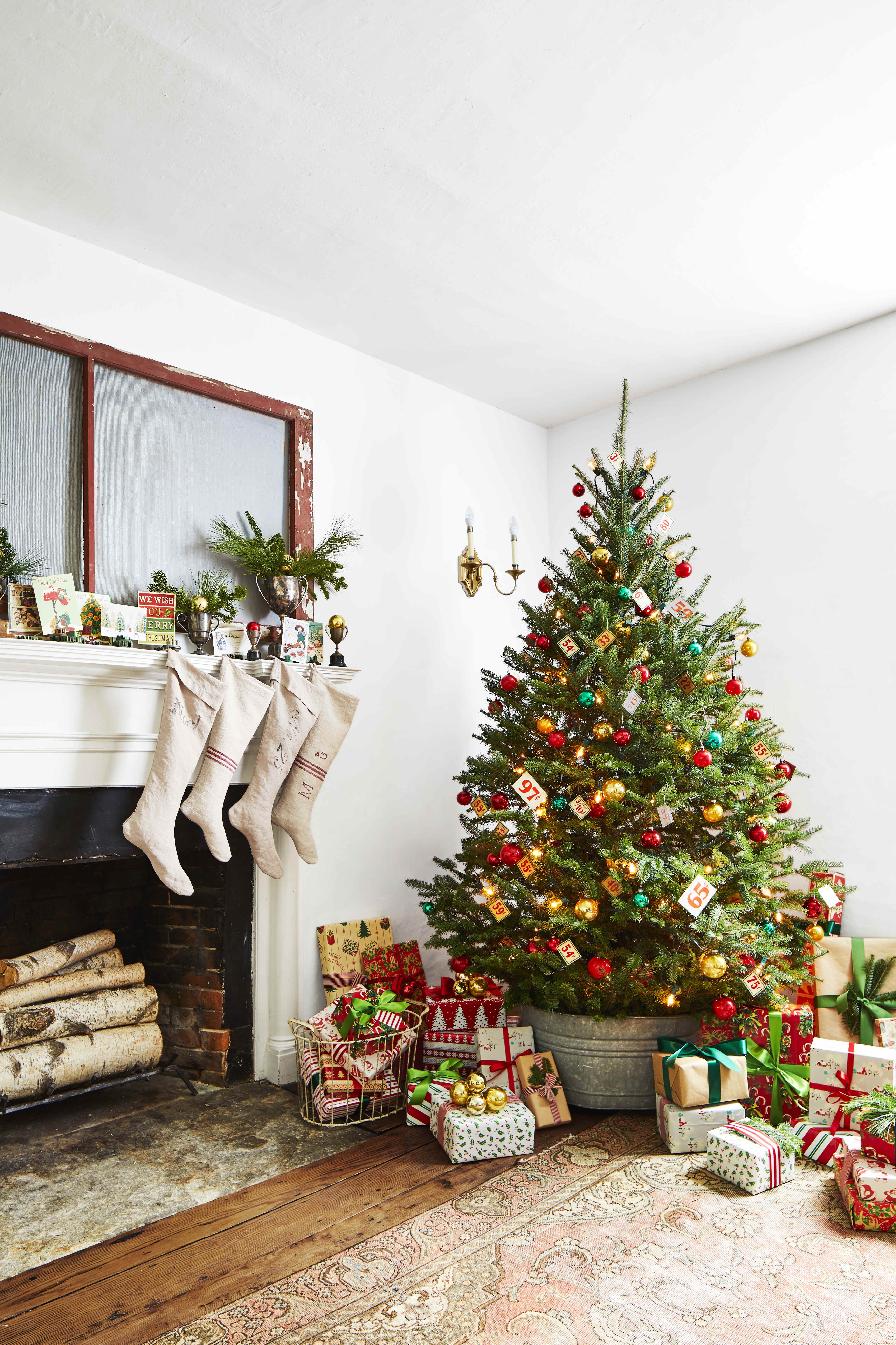 Rustic Christmas Trees for Country Decorations on Christmas Trees