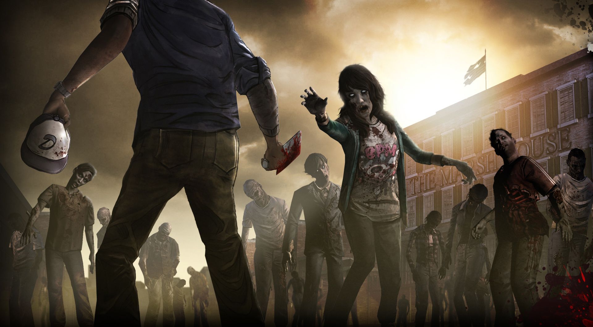 The Walking Dead Game Wallpaper Free The Walking Dead Game Background