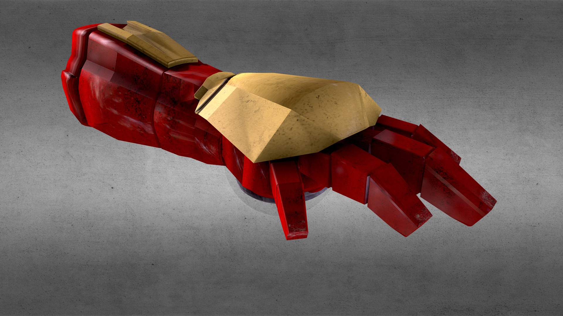 Ironman Hand Blaster Mark 1 model by Johnny Rumeliotis [3Dbfa0e]