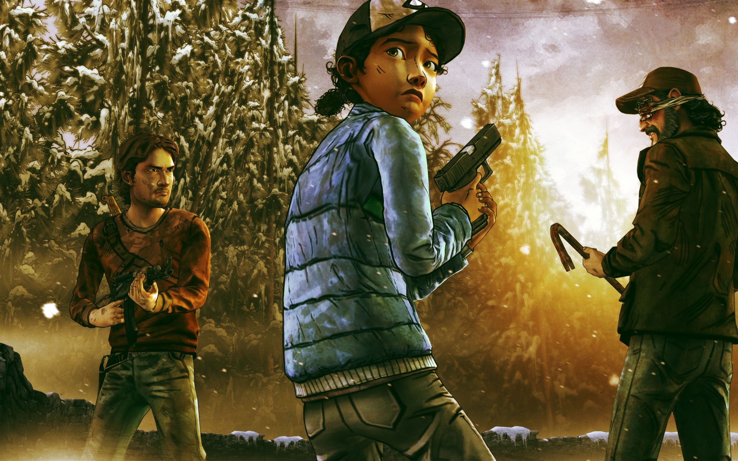 Wallpaper HD The Walking Dead Wallpaper. Walking dead season, Walking dead game, The walking dead telltale