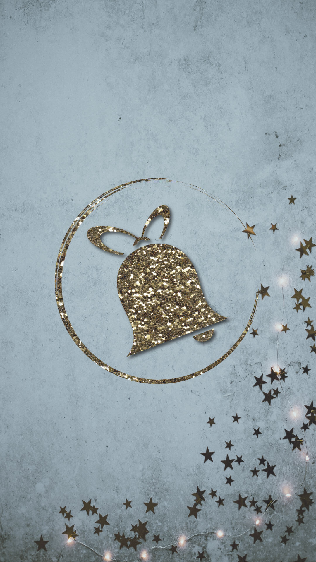 Glitter Gold Instagram Logo