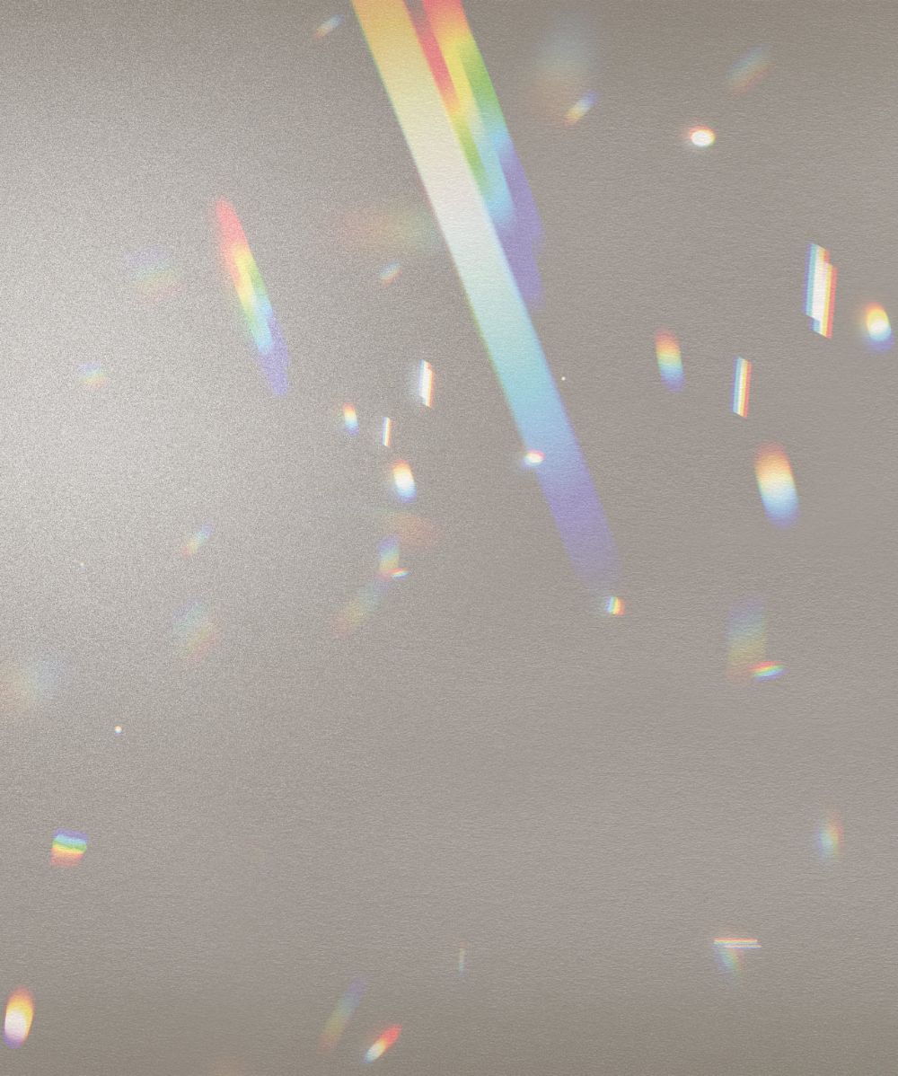 An ambient collection inspired by the refraction and diffusion of light. Rainbow light, Rainbow aesthetic, Light and shadow