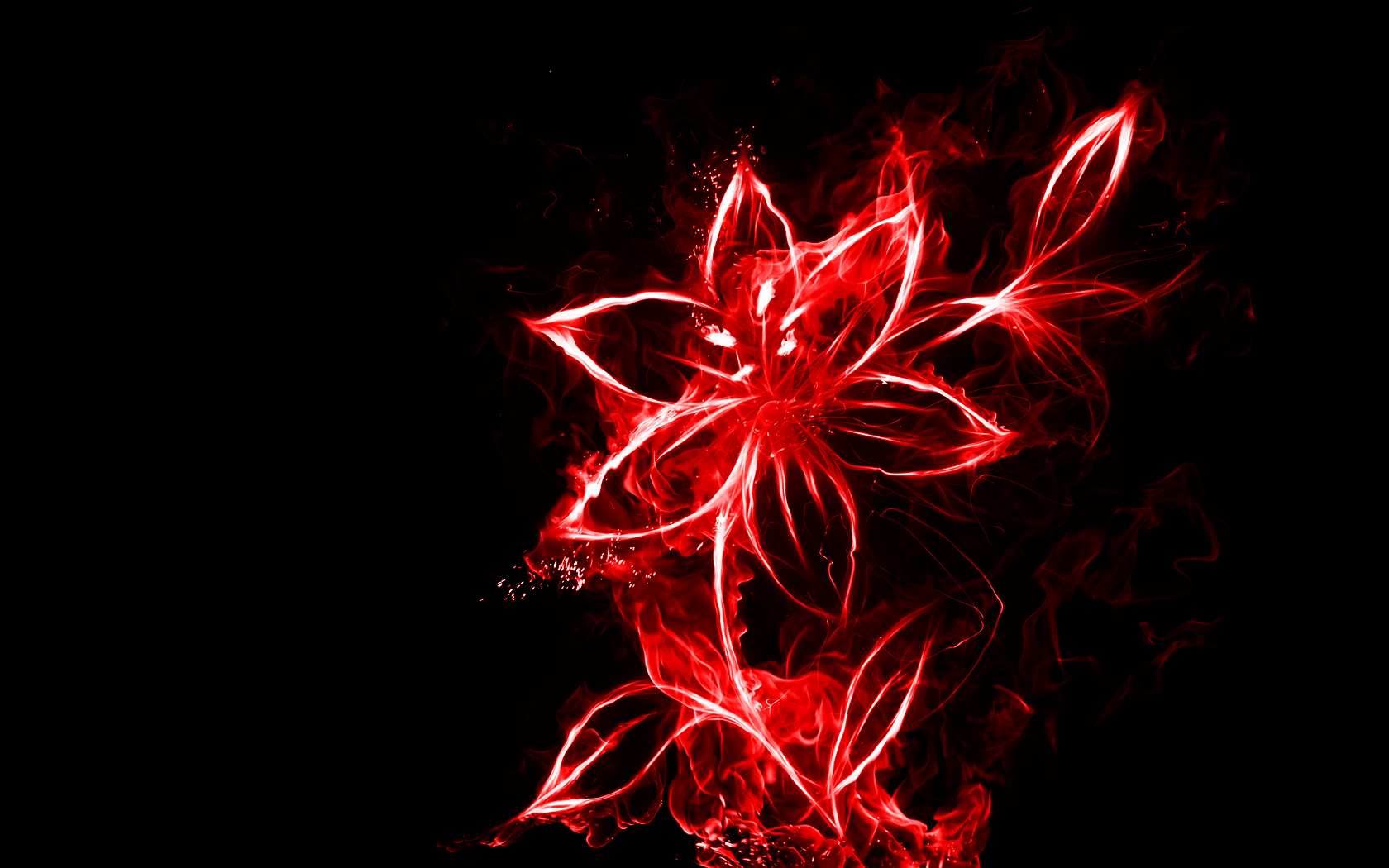 Free download Red Fire Flower HD Wallpaper [1680x1050] for your Desktop, Mobile & Tablet. Explore Fire Flower Wallpaper. Blue Flower Wallpaper, Spring Flower Wallpaper, Lotus Flower Wallpaper