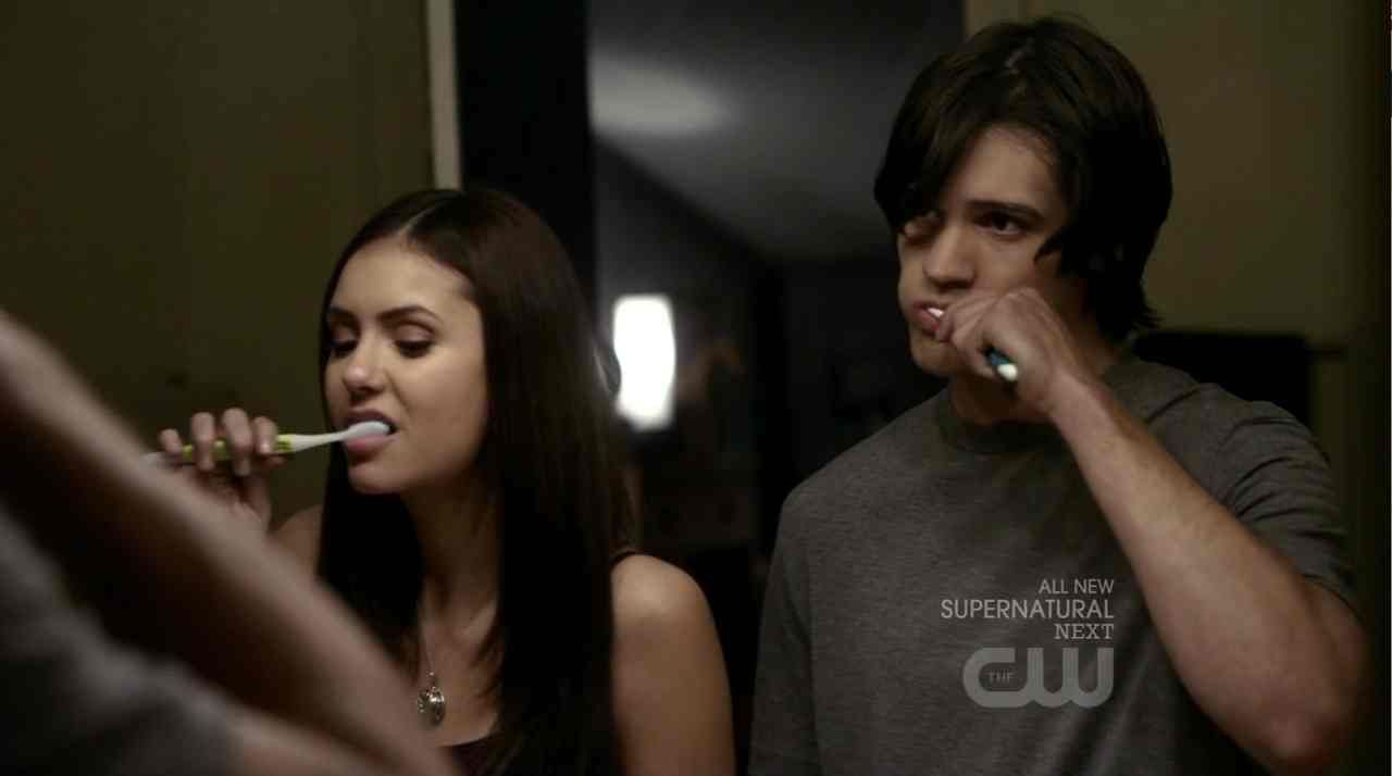 The Vampire Diaries TV Show Photo: elena and jeremy. Vampire diaries, Vampire, Vampire diaries funny