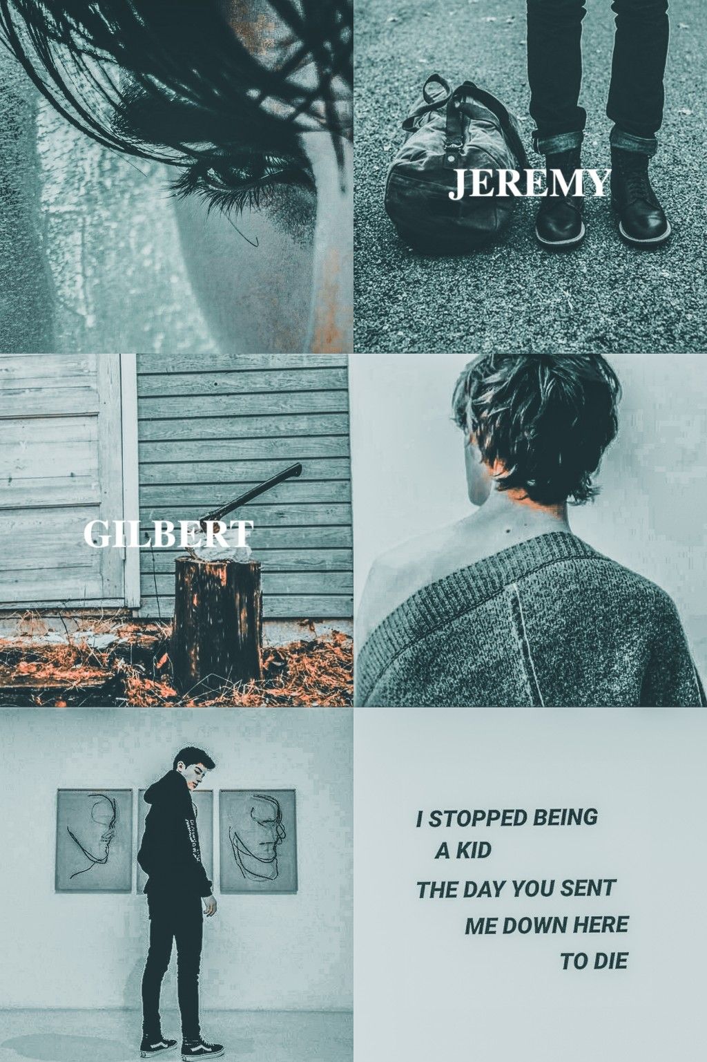 TVD Aesthetics.A. Vampire diaries poster, The vampire diaries characters, The vampire diaries jeremy