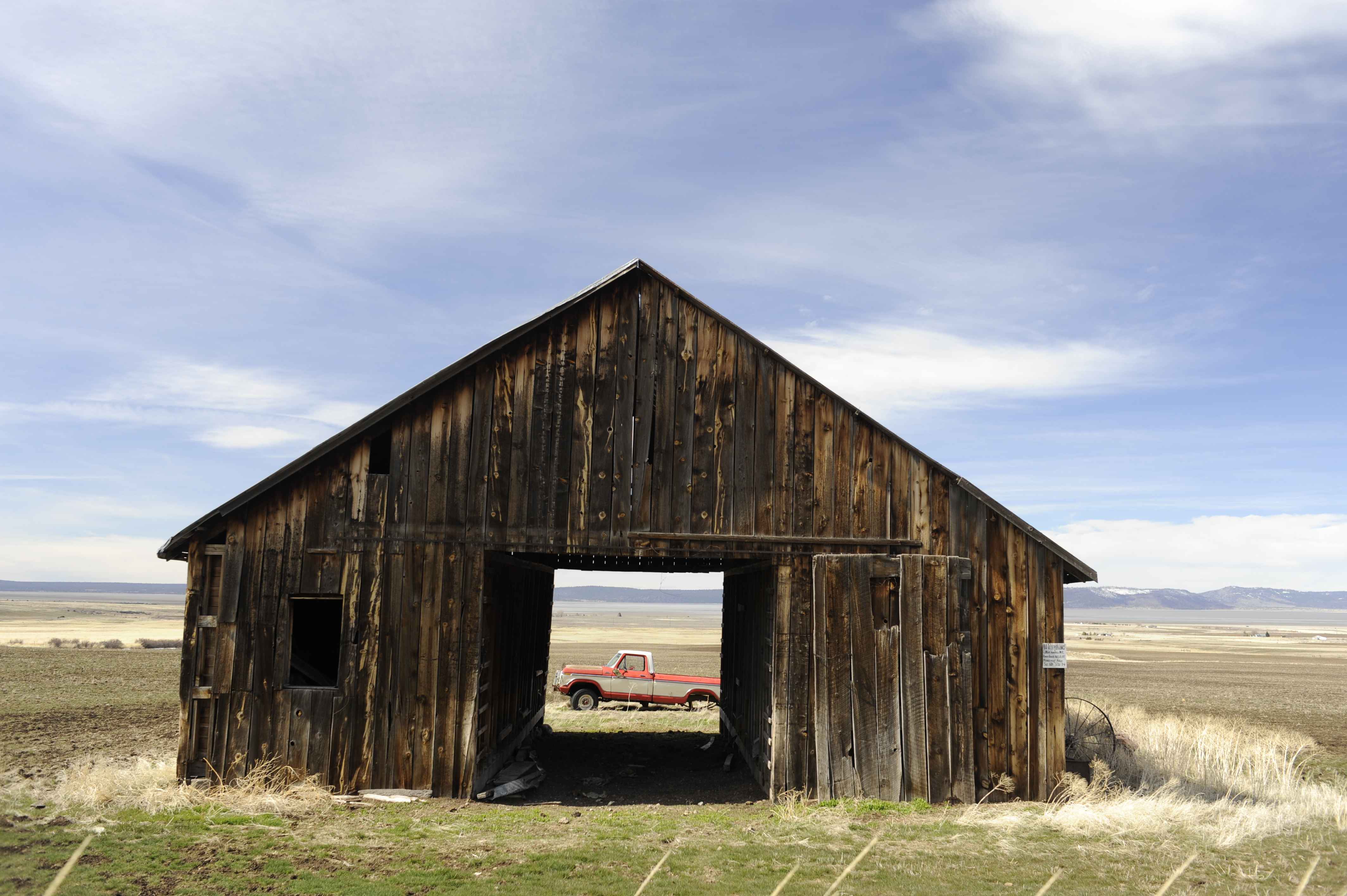 Free picture: truck, old, barn