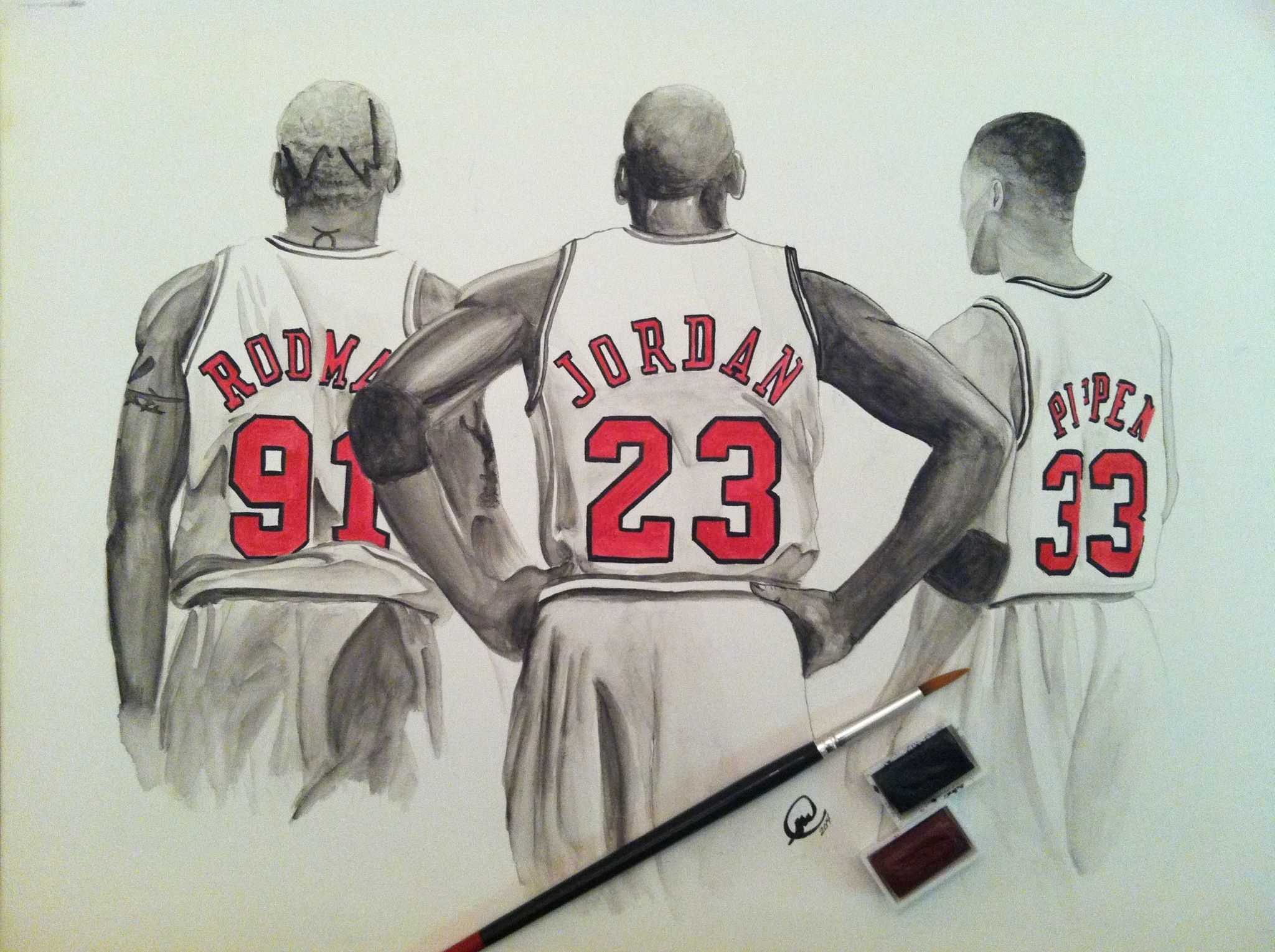 Jordan Pippen Rodman Wallpapers - Wallpaper Cave