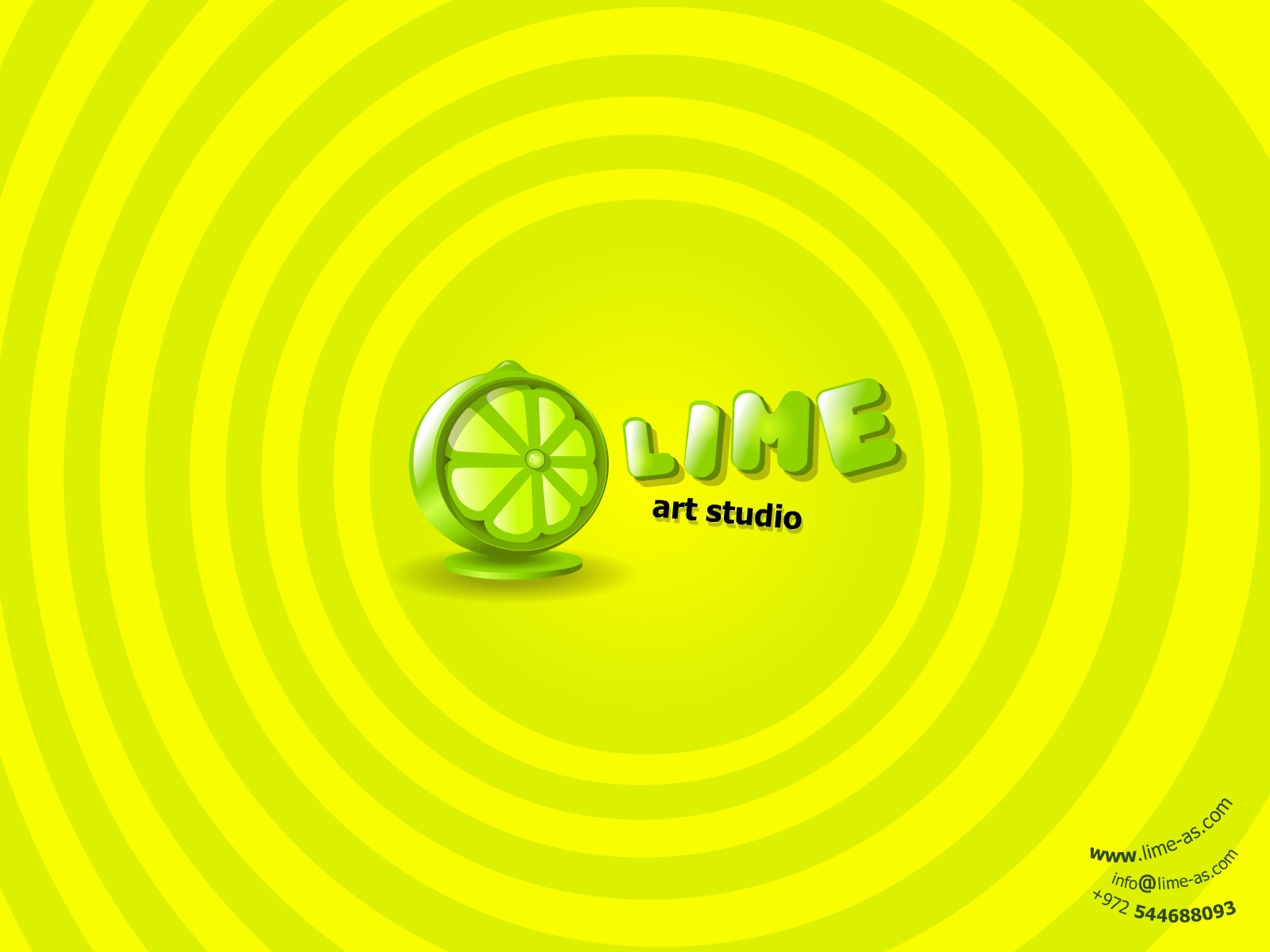 Lime Art Studio wallpaper. Lime Art Studio