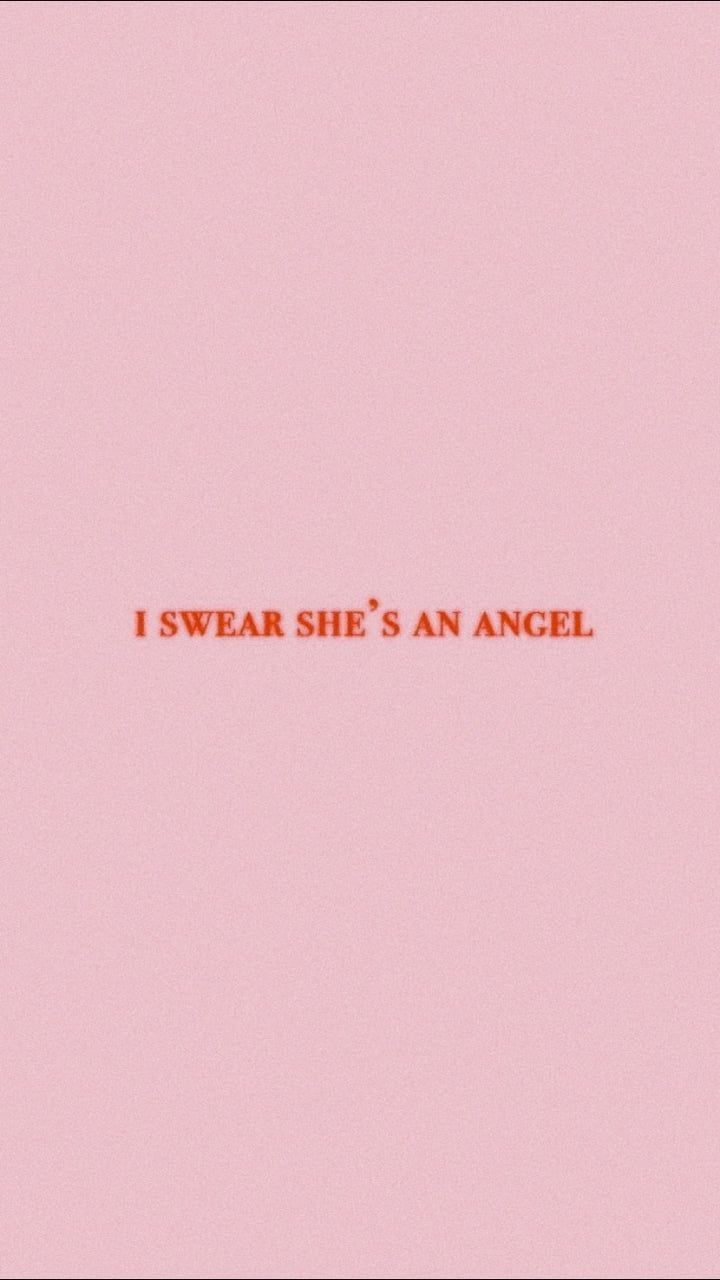 I Swear She's An Angel Wallpaper
