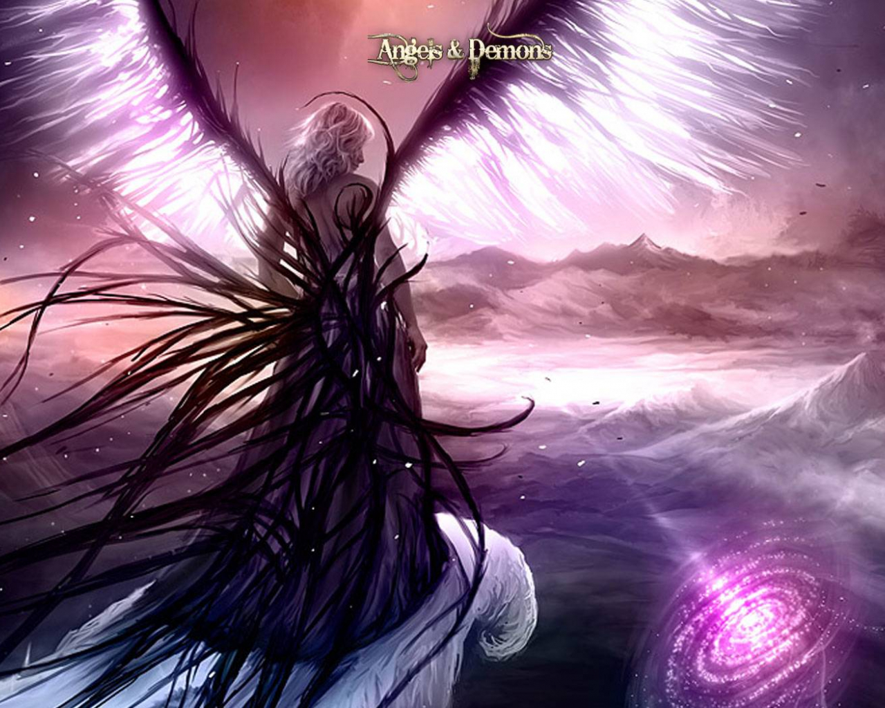 Pink Angel Wallpapers Wallpaper Cave