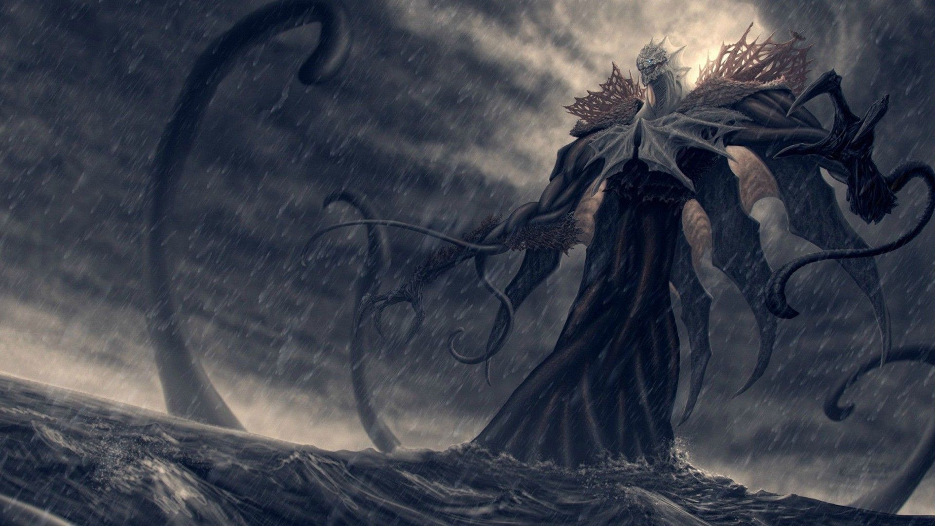 Fantasy Kraken HD Wallpaper by Jerad S Marantz